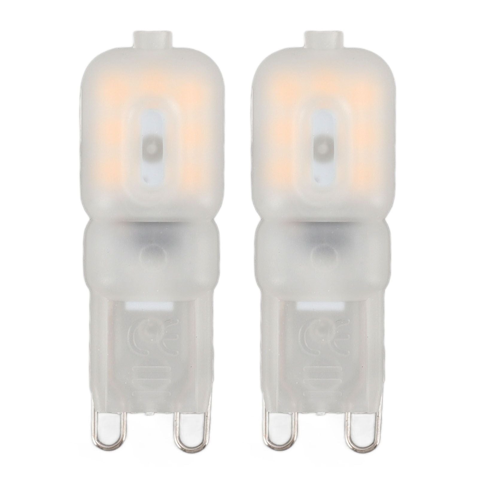 2pcs G9 LED Bulbs Professional 14LEDs High Brightness 270lm Dimmable Replacement Light Bulbs 3W 220V