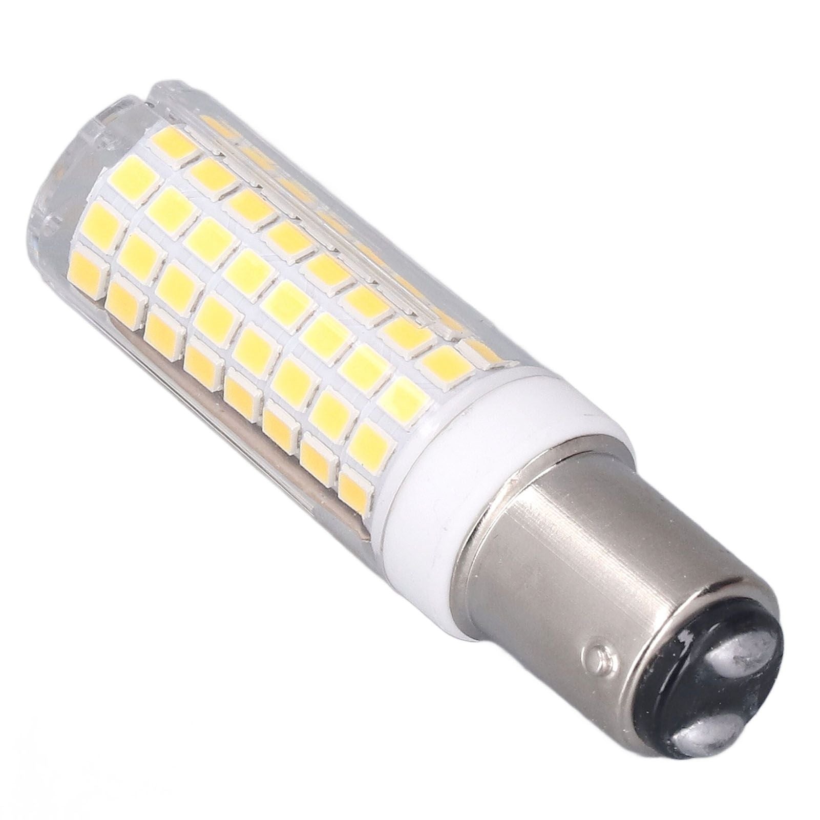 2 Pcs LED Corn Bulb BA15D 10W Dimmable Energy Saving 102LEDs Ceramic Light Bulb AC 100‑120V