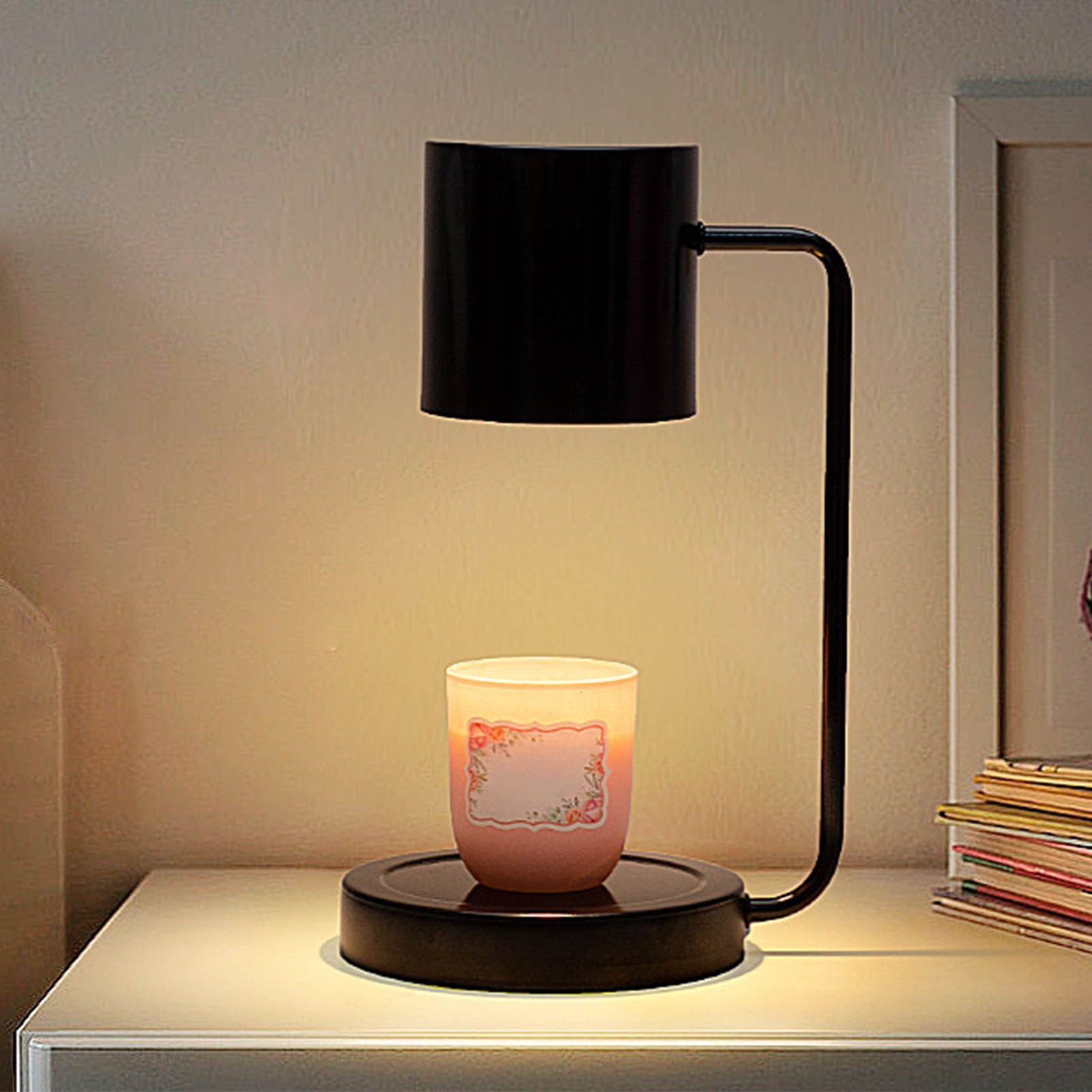 Candle Warmer Lamp Dimmable Electronic Candle Lamp Lantern with Stepless Dimmer Switch for Bedroom Bedside Decoration CN 220V