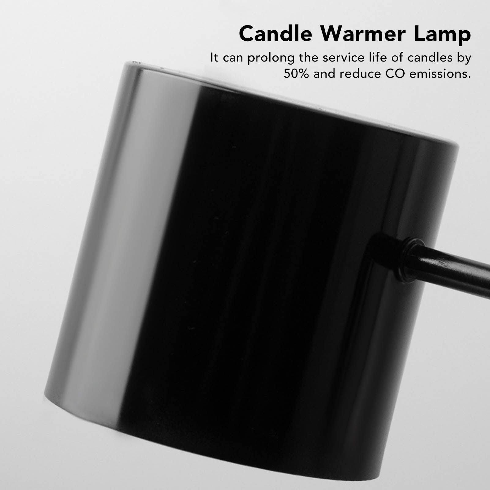Candle Warmer Lamp Dimmable Electronic Candle Lamp Lantern with Stepless Dimmer Switch for Bedroom Bedside Decoration CN 220V