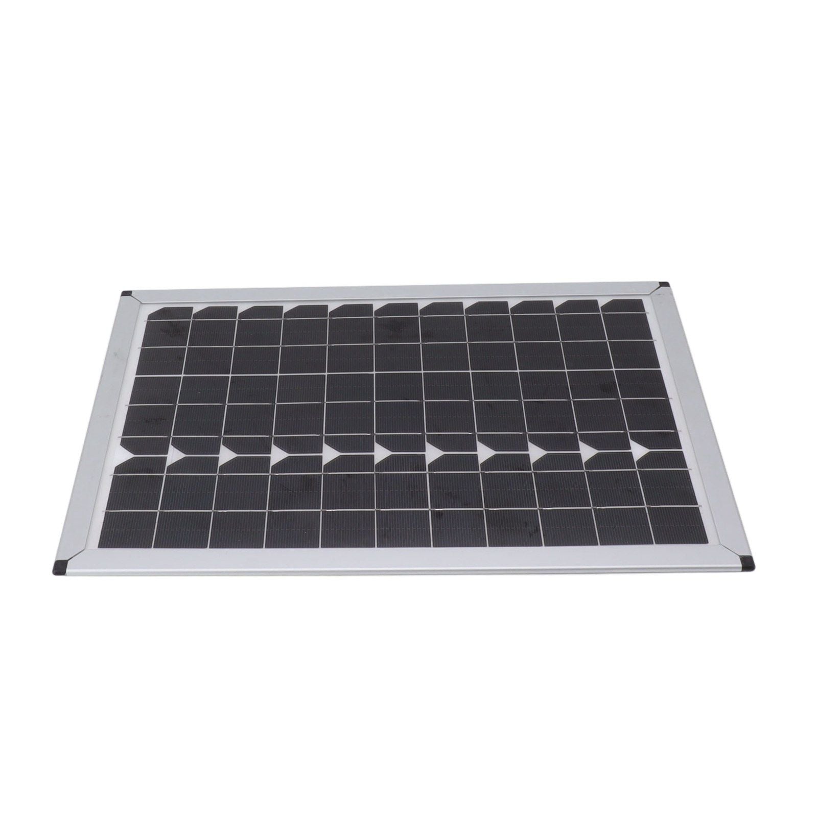 Solar Panel 100W 18V Monocrystalline Silicon 15.7in Long 10.8in Wide Portable Solar Panel Charger for Car Laptop Lamp