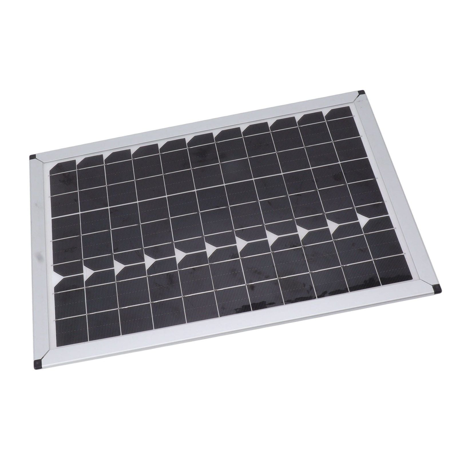 Solar Panel 100W 18V Monocrystalline Silicon 15.7in Long 10.8in Wide Portable Solar Panel Charger for Car Laptop Lamp