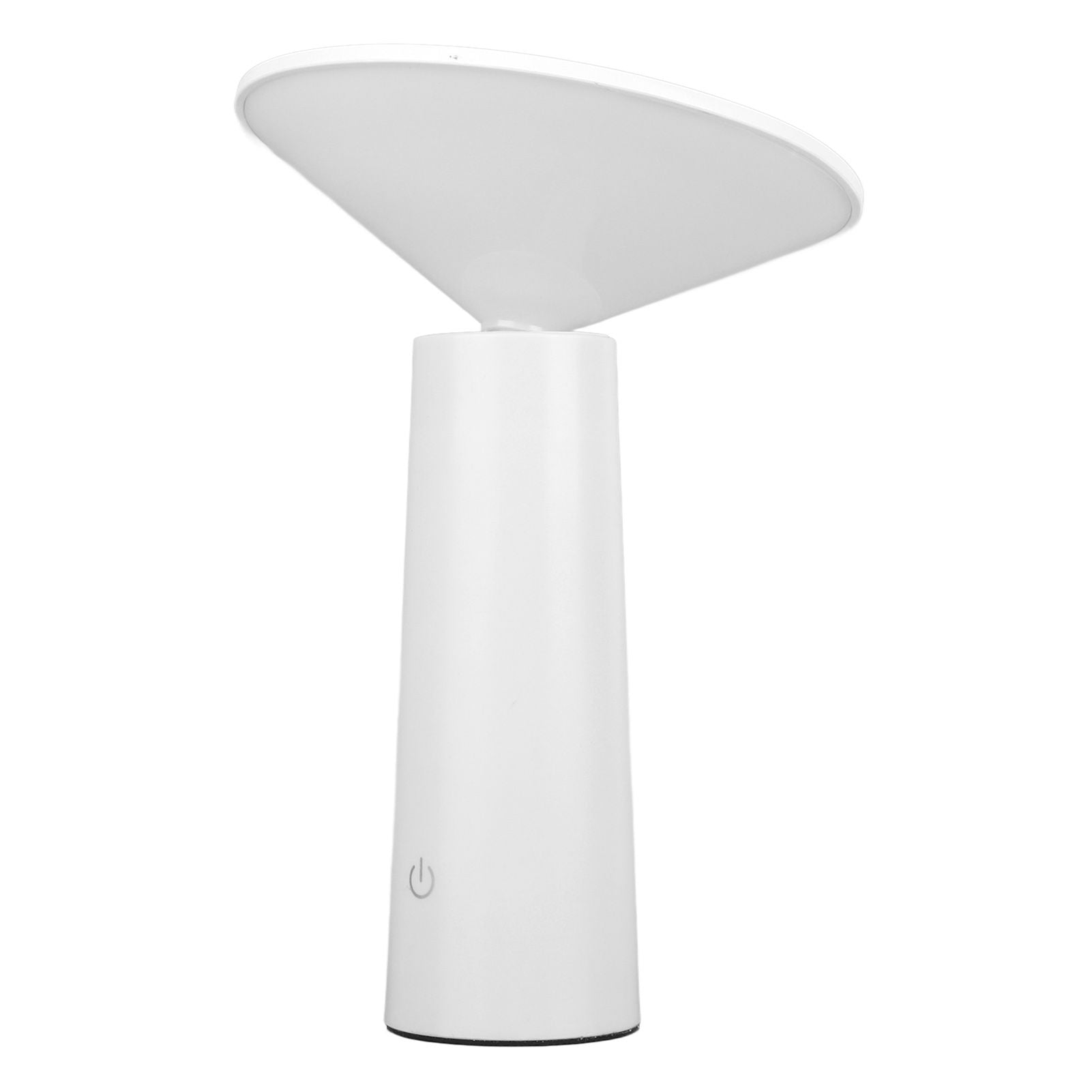 LED Table Lamp Rechargeable Touch Control Desk Light Adjustable Eye Protection Lamp with Battery White