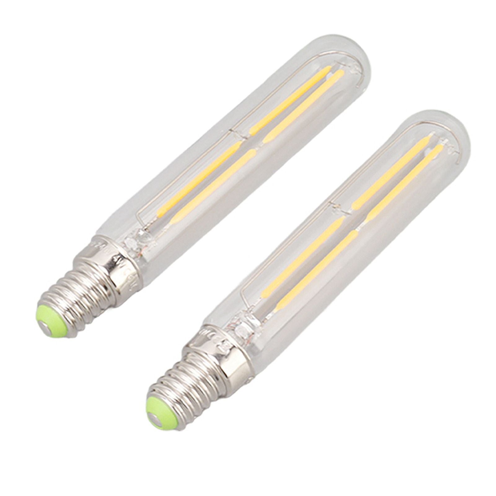 2Pcs LED Tube Bulb 4W E14 2300K Tubular Light Lamp Bulbs T20x120 220‑240V for Lighting