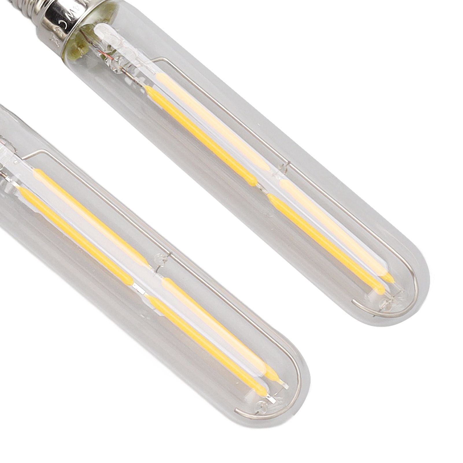 2Pcs LED Tube Bulb 4W E14 2300K Tubular Light Lamp Bulbs T20x120 220‑240V for Lighting