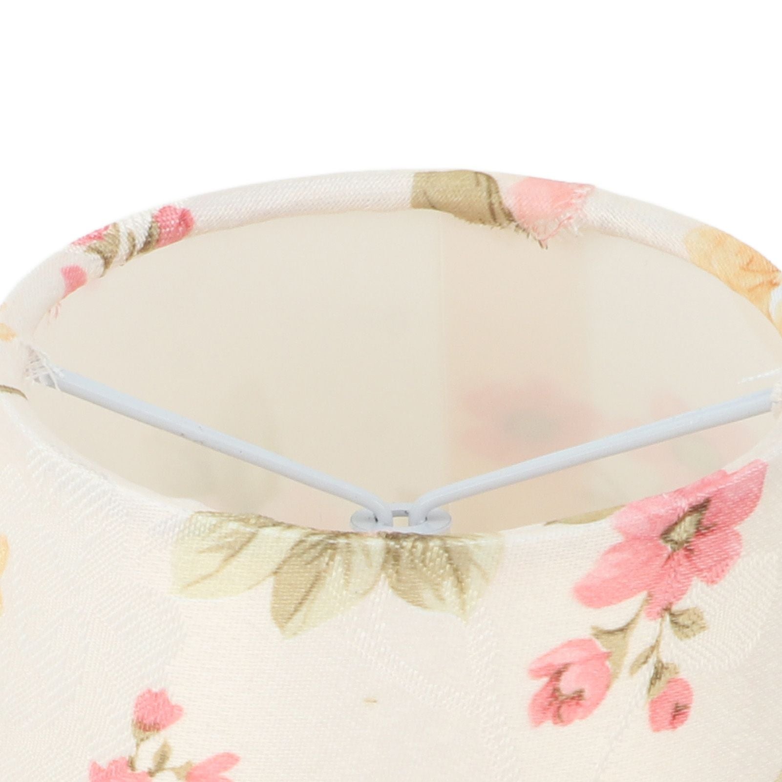 Cloth Lamp Shade Flower Pattern Clip On Bulb Lampshade for Table Lamp Chandelier Floor Lamp