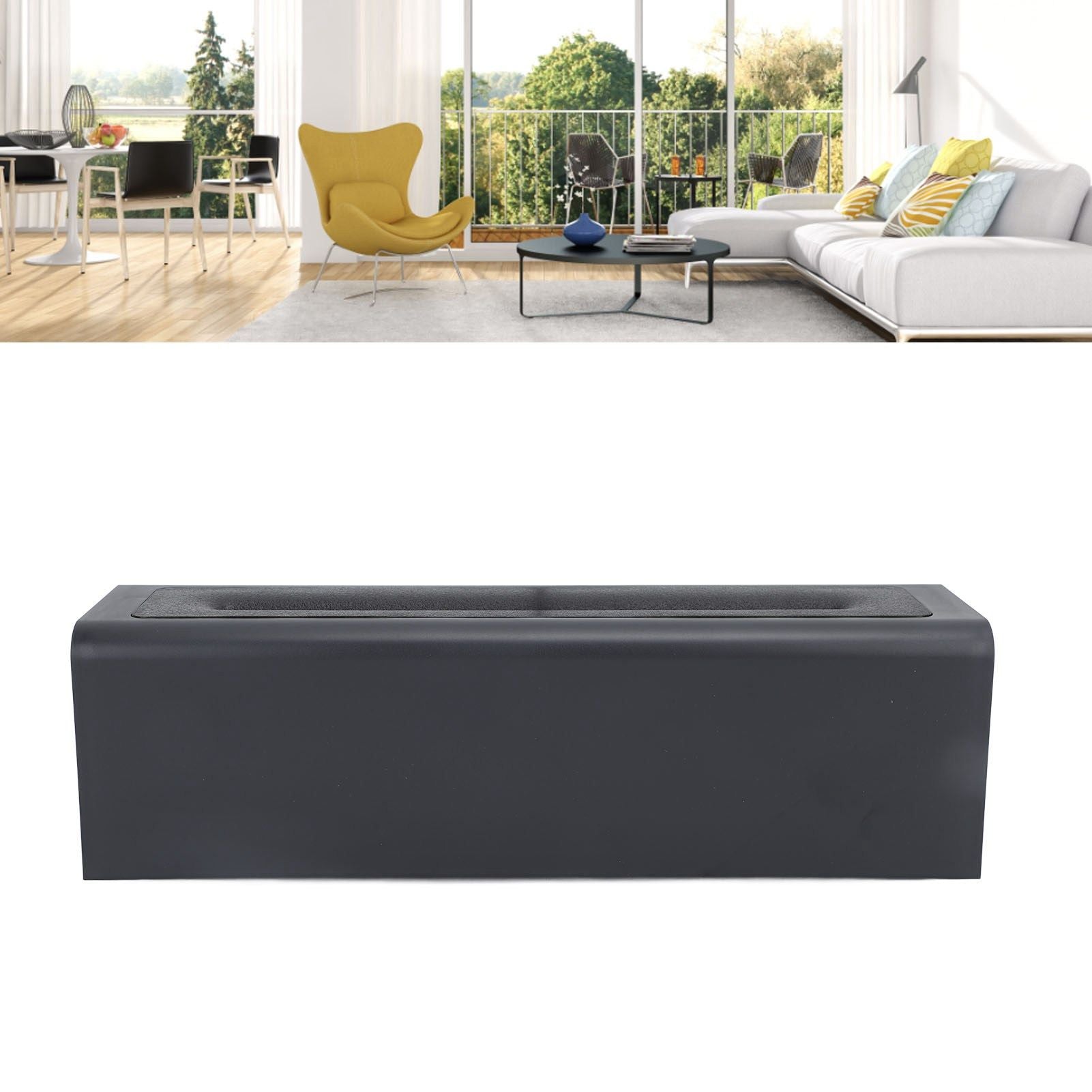 Essential Oil Diffuser 150ml Aromatherapy Humidifier Colorful Flame Light Quiet Operation USB Powered Mist Diffuser Black