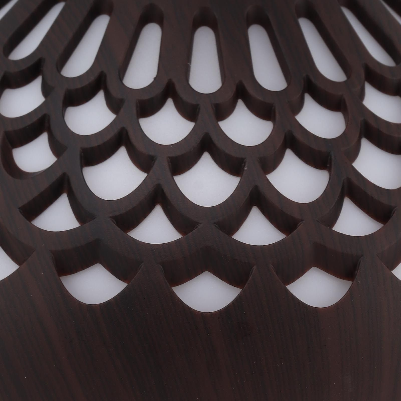 2.5W Scent Diffuser 300ml USB Powered Silent Operation Flower Vase Shape Aroma Humidifier for Offices Bedrooms Dark Brown