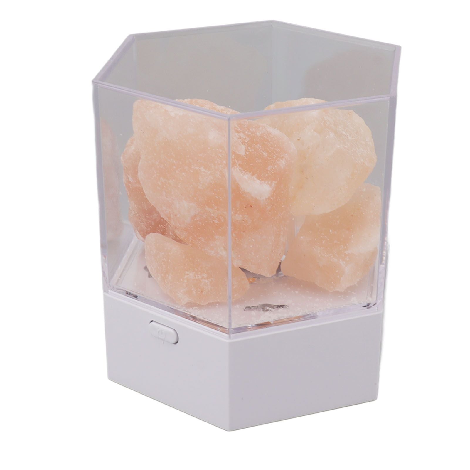 Himalayan Salt Lamp LED RGB Dimmable USB Decorative Essential Oil Aromatherapy Natural Crystal Salt Night Light for Bedroom Living Room