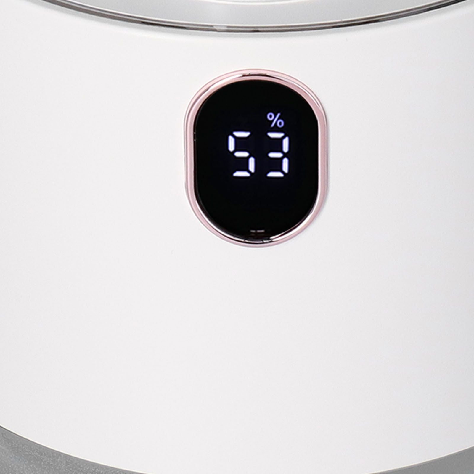 500ml Large Capacity Humidifier Spacecraft Night Light USB Charging Car Humidifier for HomeWhite