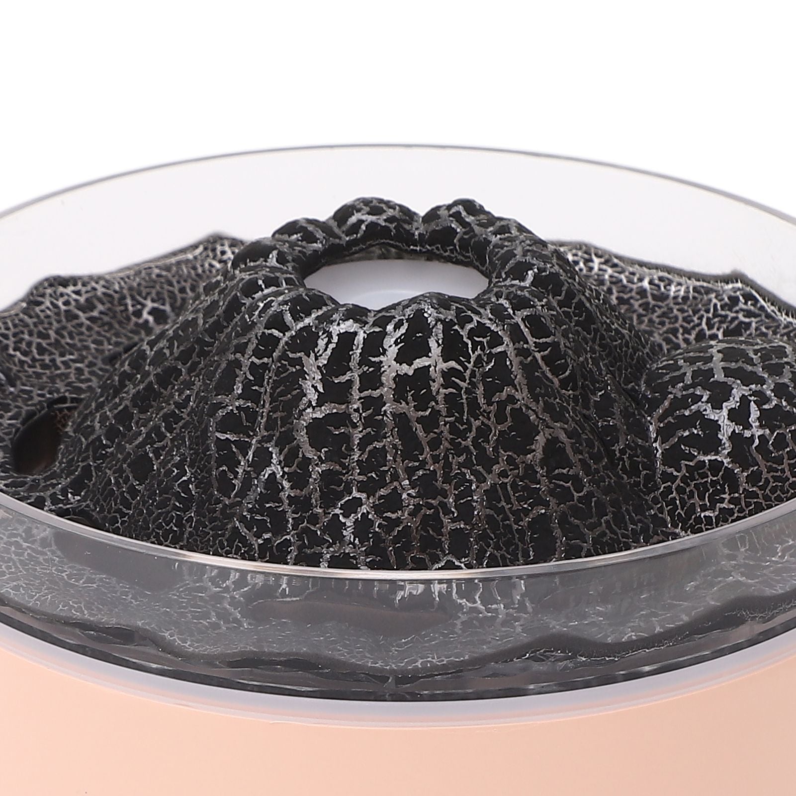 Essential Oil Diffuser Large Capacity Colorful Volcano Appearance Night Light Aromatherapy Oil Humidity Diffuser Pink
