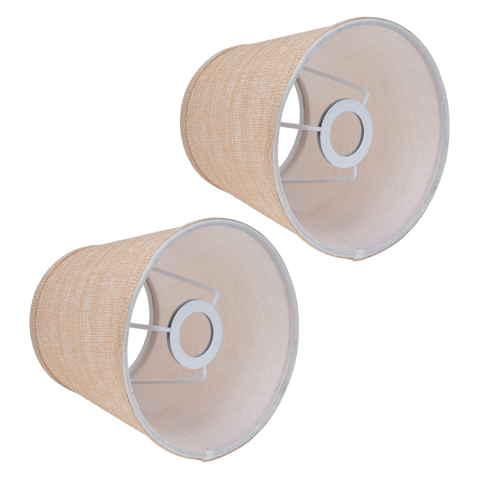 2Pcs Modern Lampshade Home European Style E14 Lamp Shade for Table Lamps Floor Lamps Chandeliers