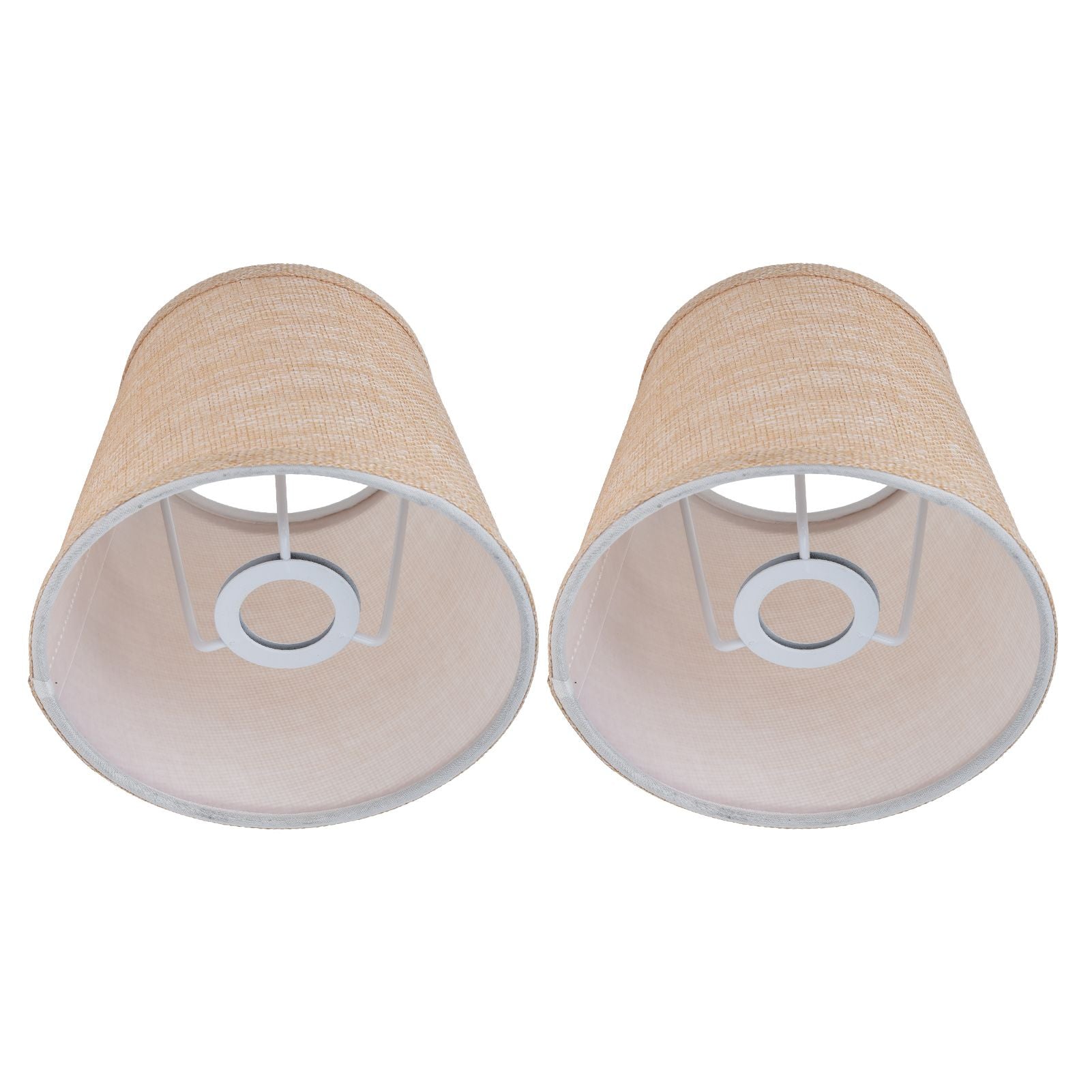 2Pcs Modern Lampshade Home European Style E14 Lamp Shade for Table Lamps Floor Lamps Chandeliers