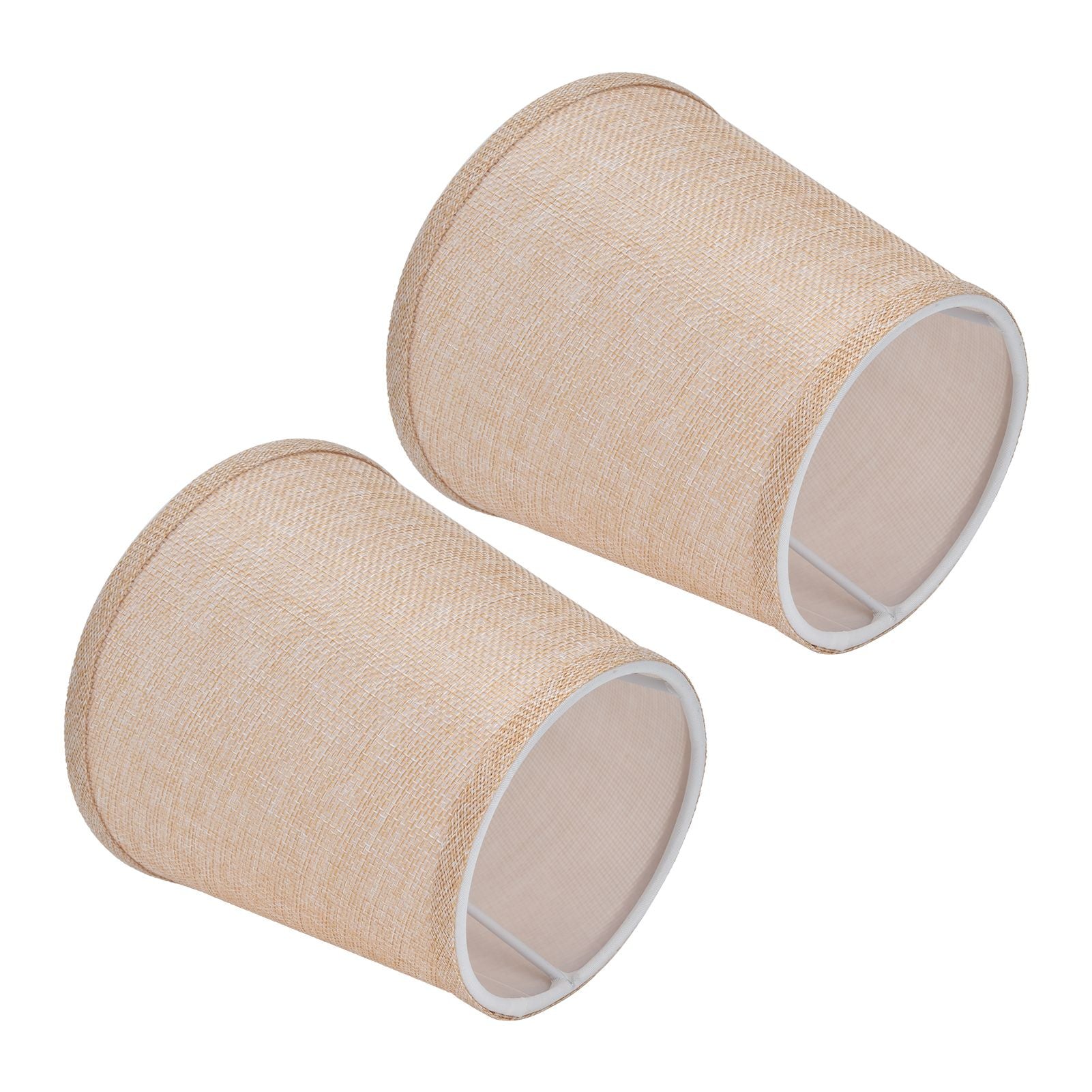 2Pcs Modern Lampshade Home European Style E14 Lamp Shade for Table Lamps Floor Lamps Chandeliers