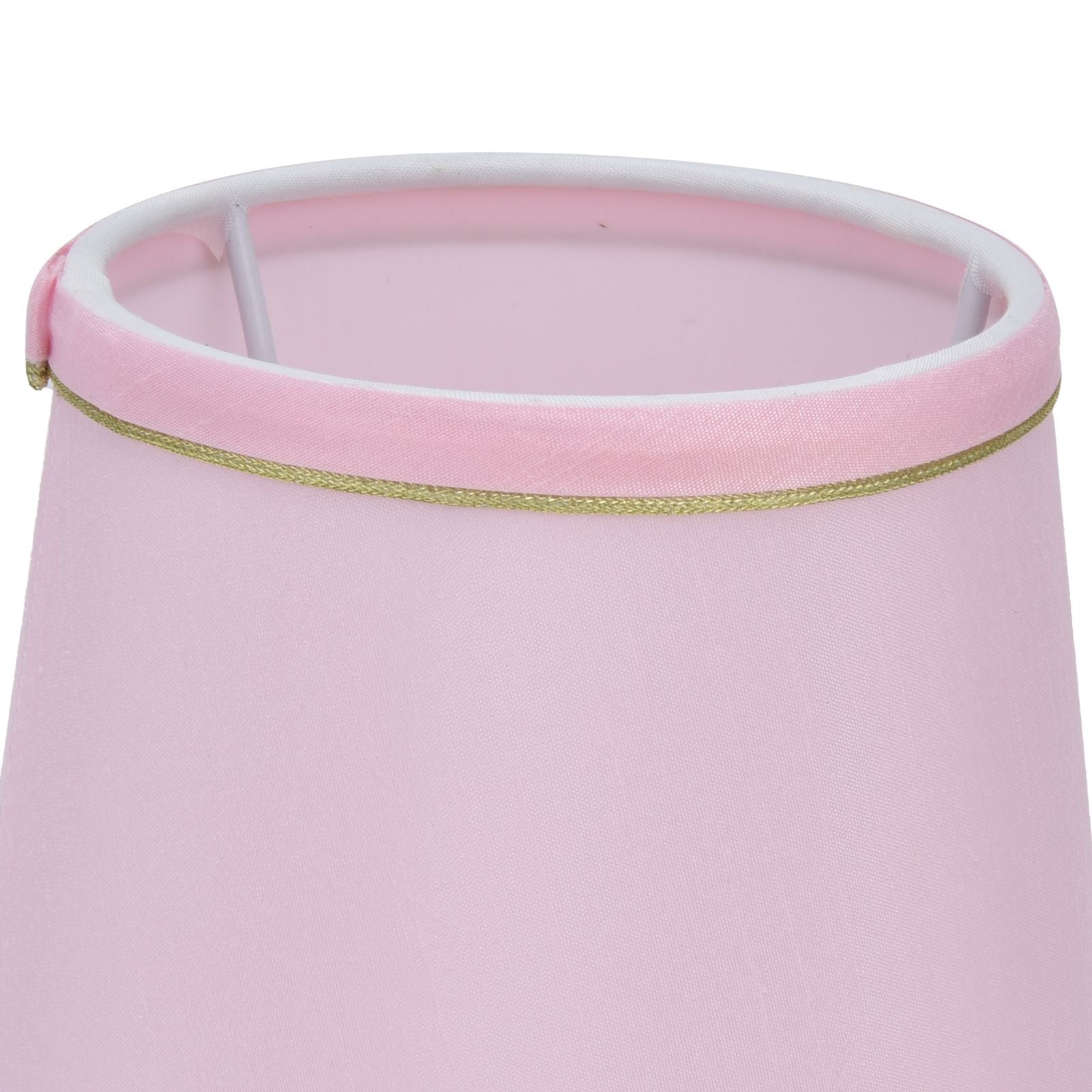 2PCS European Style E14 Lamp Shade Pink Lampshade for Chandelier Table Wall Lamps Home Decoration