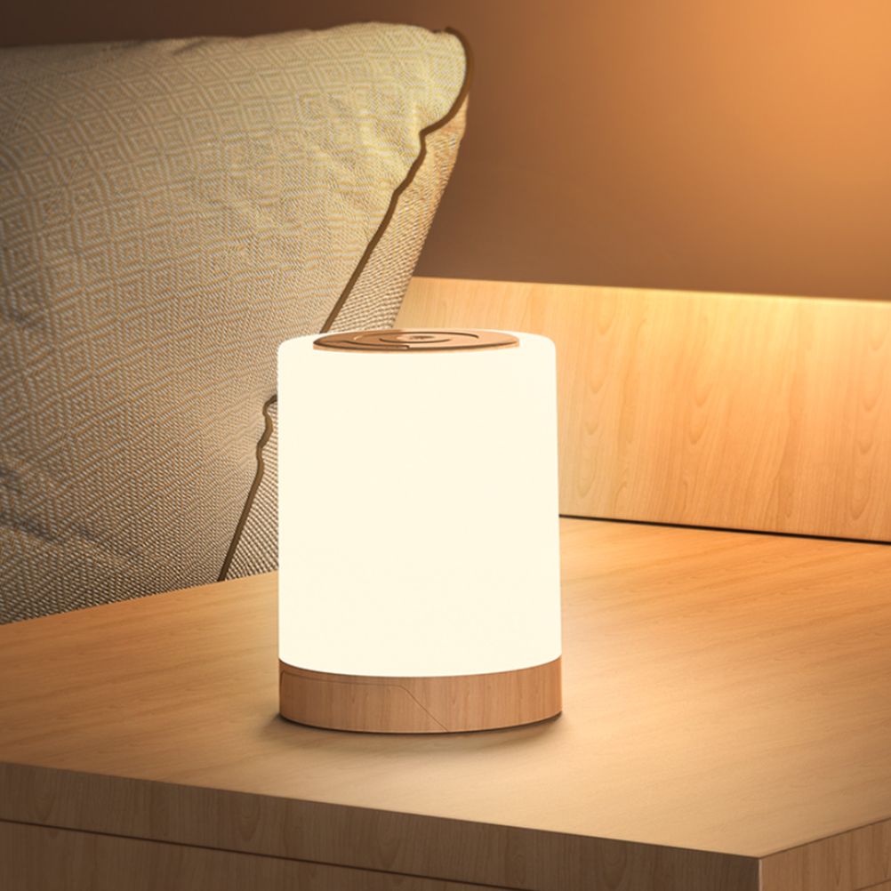 LED Touch Lamp USB Rechargeable Table Bedside Lamps Dimmable RGB Warm White Night Lights for Outdoor Living Room Bedroom Office