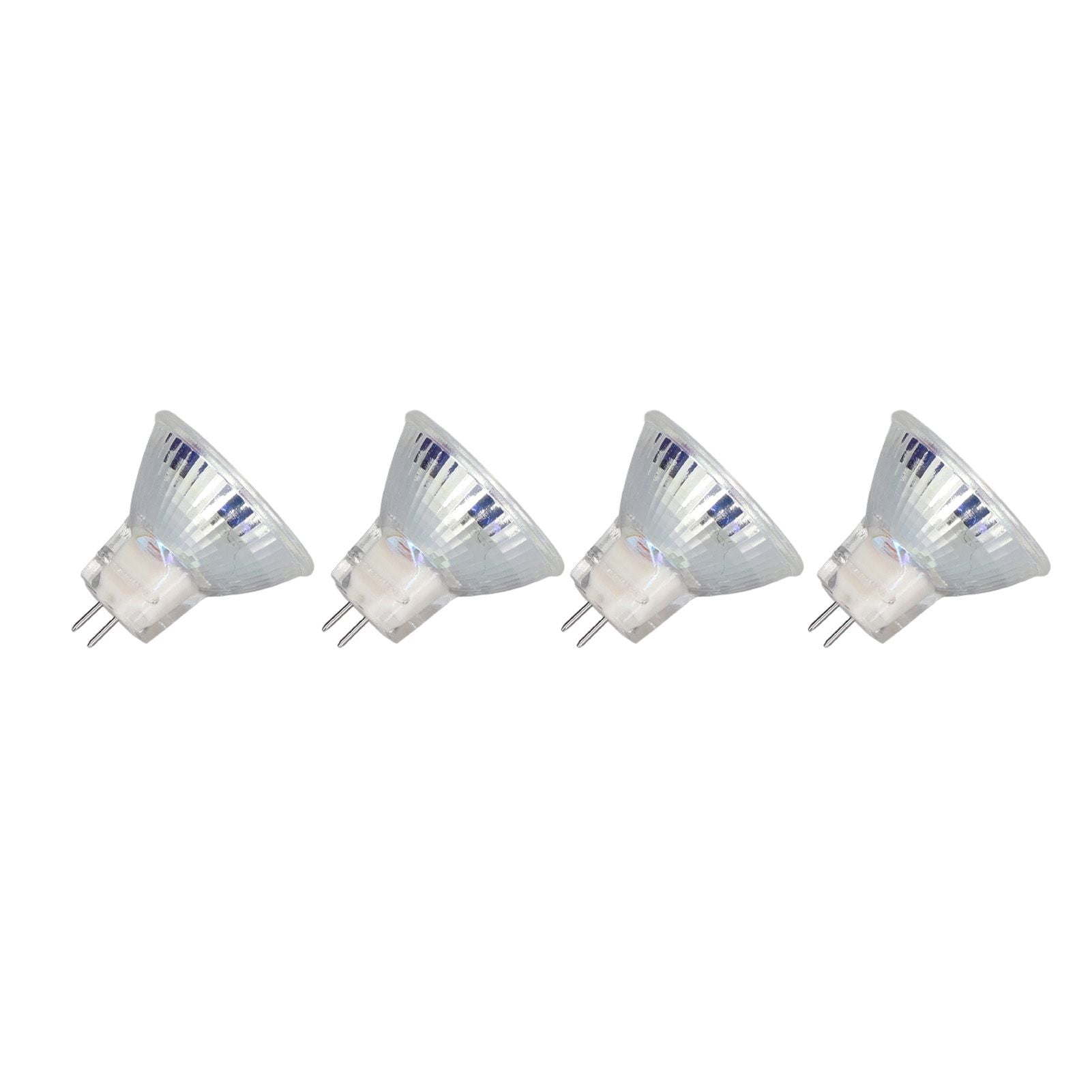 4PCS MR11 12LED Light Bulb 2W 300LM Spot Light Bulb Double Pin Base Landscape Light BulbCold White 6000K