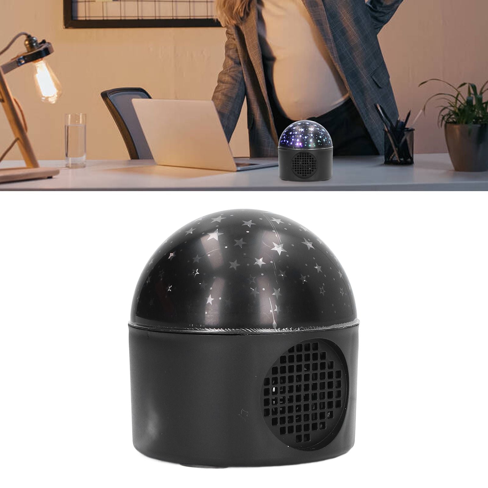 Star Projector Night Light Colorful Effect Multifunction Wireless Connections Skylight Projector