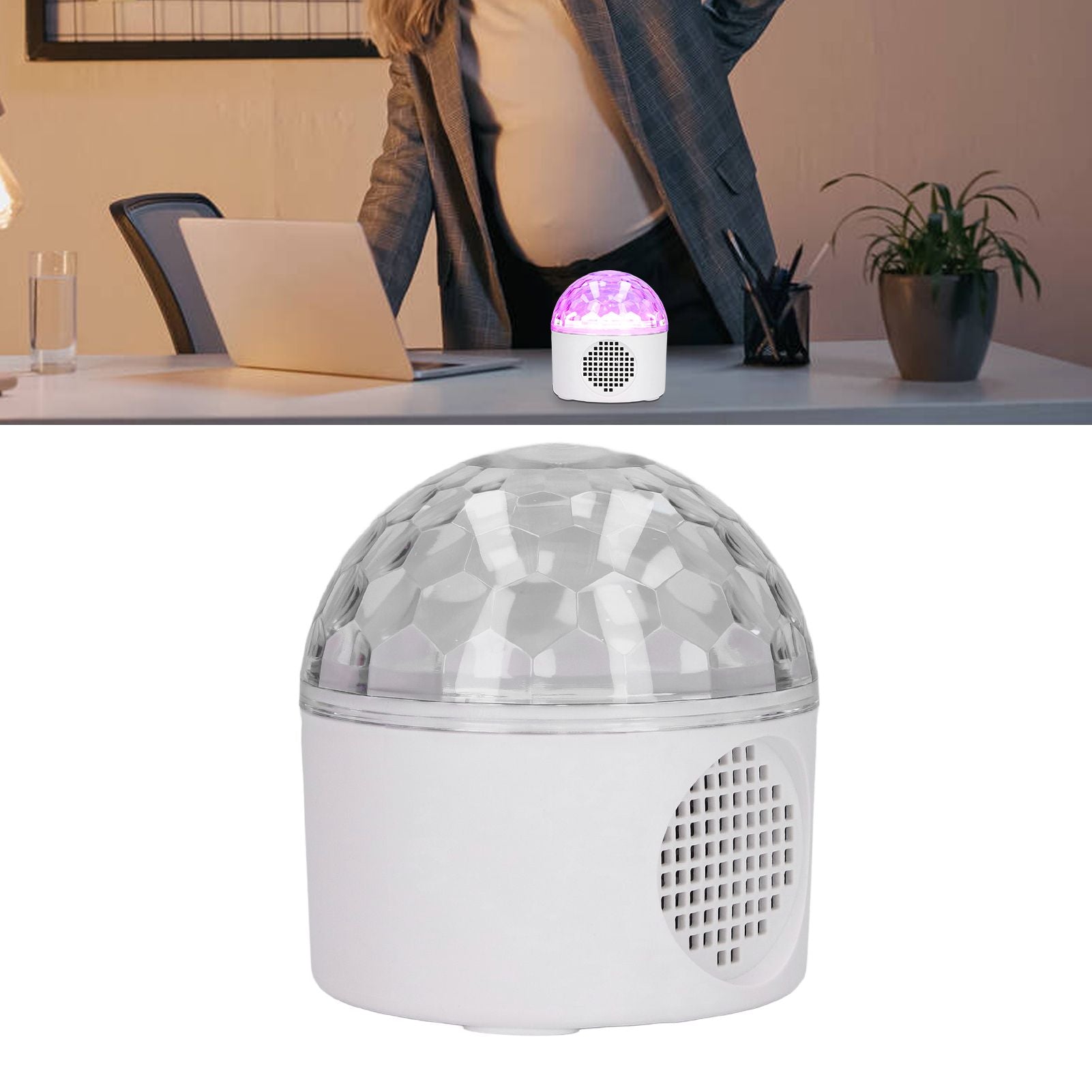 Star Projector Night Light Wireless Connection Colorful Effect USB Powered Multifunction Skylight Projector