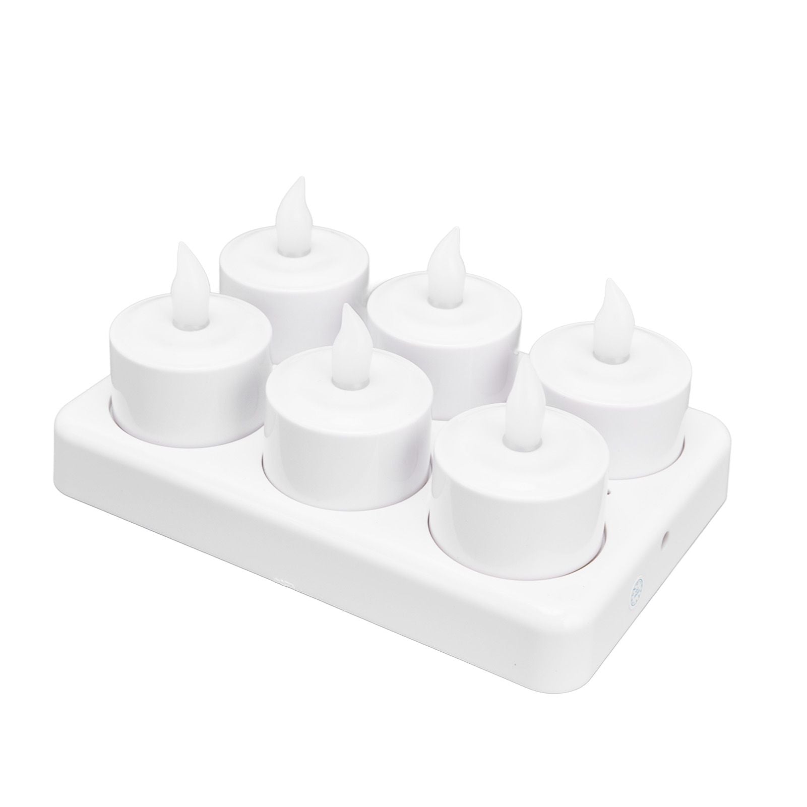 Candle Light Warm White Light LED Tea Light for Wedding Party Table Dining Room 100‑240VAU Plug