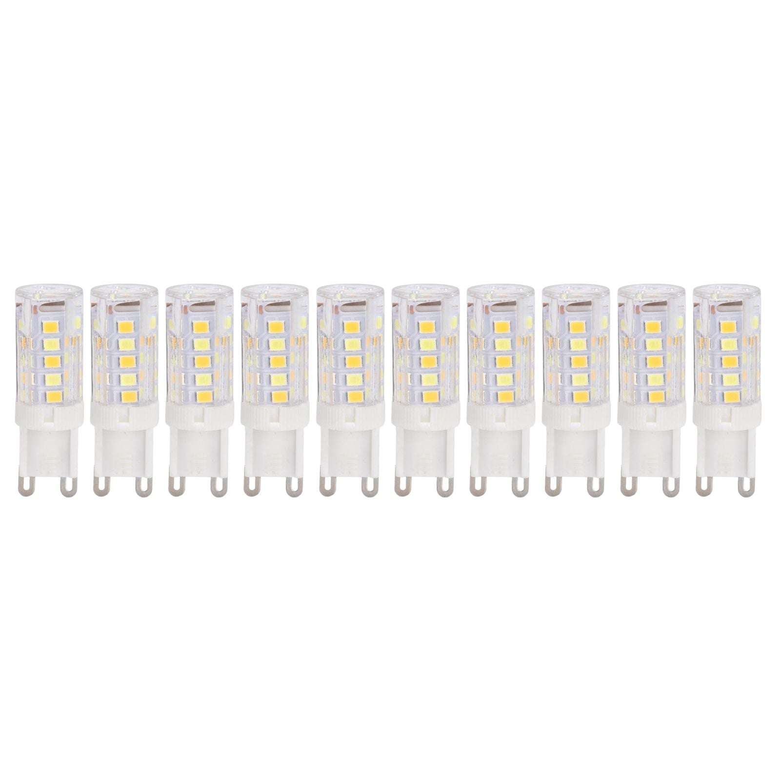 10PCS G9 220V LED Lamp Dimmable Ceramic LED Bulb Replace Halogen Lamp for ChandelierG9 3W 32LED