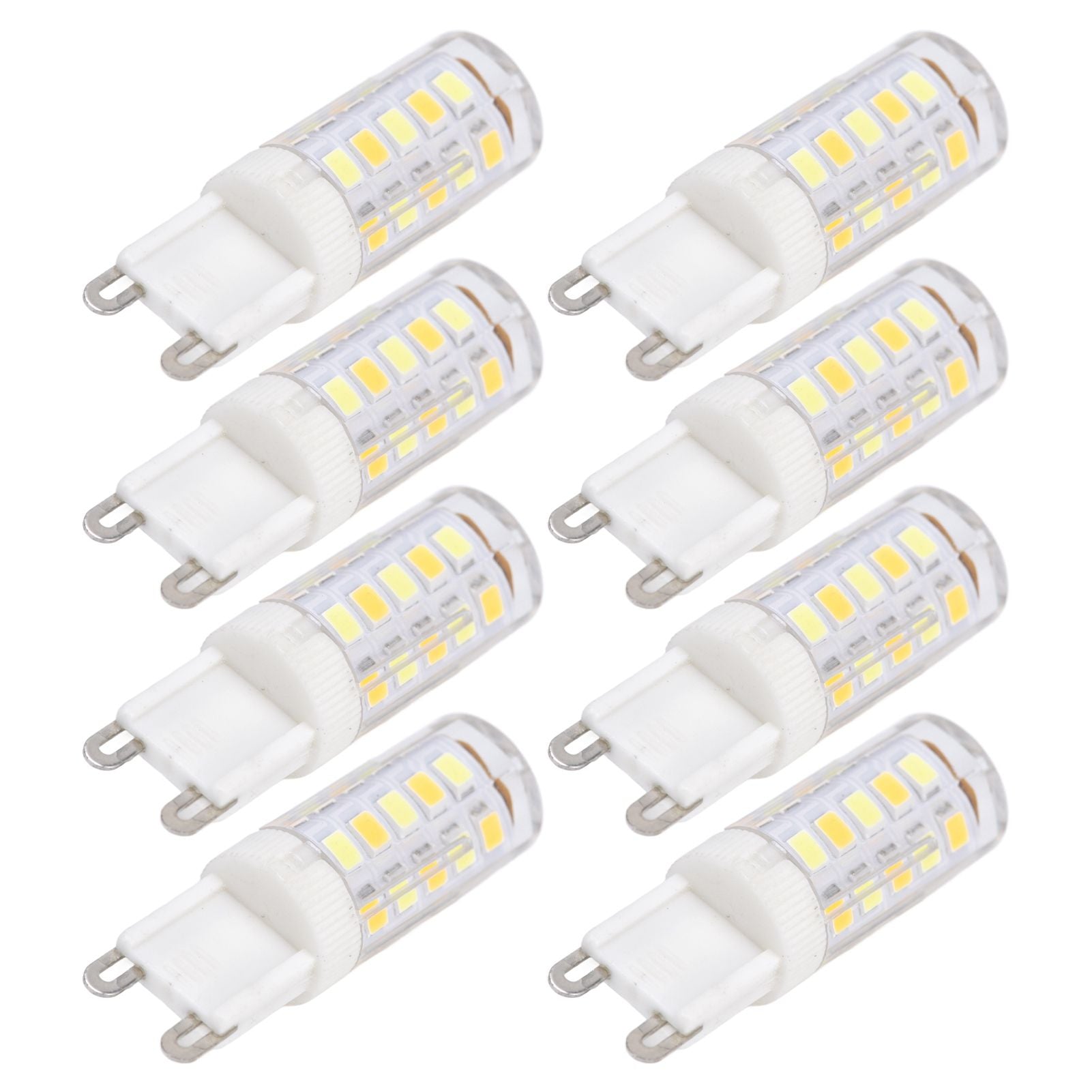 10PCS G9 220V LED Lamp Dimmable Ceramic LED Bulb Replace Halogen Lamp for ChandelierG9 3W 32LED