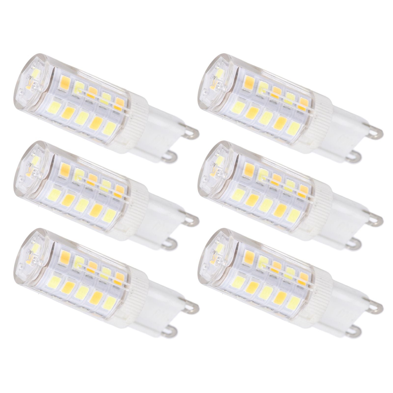 10PCS G9 220V LED Lamp Dimmable Ceramic LED Bulb Replace Halogen Lamp for ChandelierG9 3W 32LED