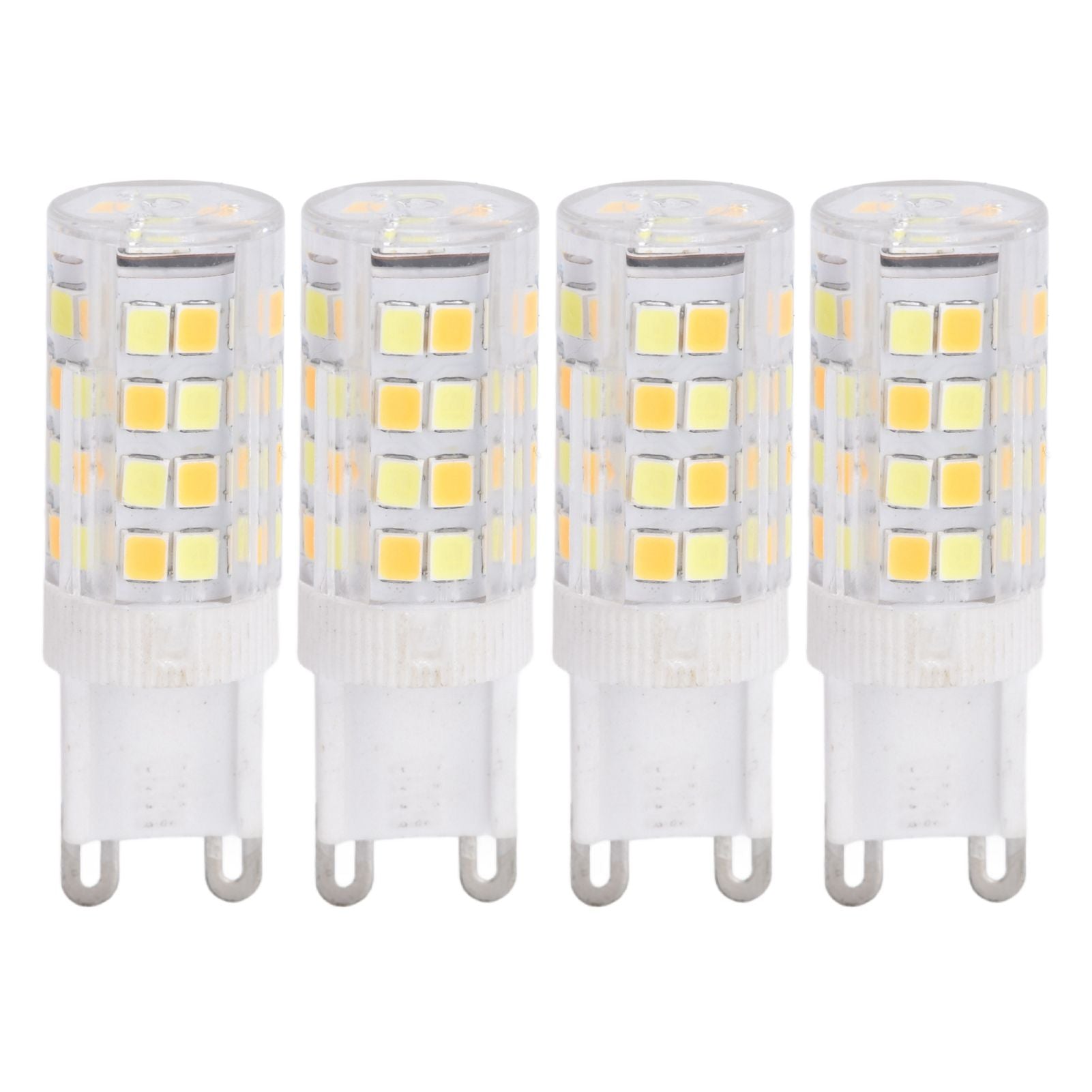 10PCS G9 220V LED Lamp Dimmable Ceramic LED Bulb Replace Halogen Lamp for ChandelierG9 5W 52LED