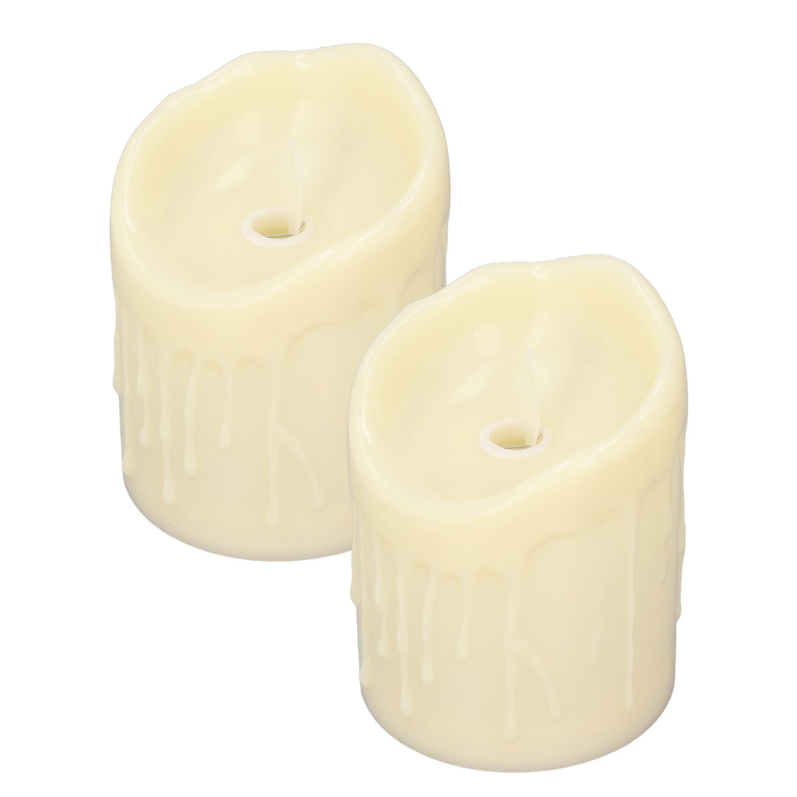2pcs Flameless Candles Lamp Simulation LED Candle Light for Dating Wedding Proposal