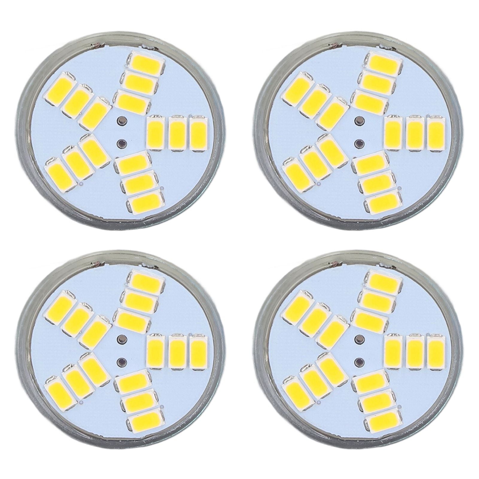 4Pcs MR11 LED Bulb 5W 500lm Bulb Replacement with 15 Beads Double Pin Base for Spotlight Landscape LampWarm White