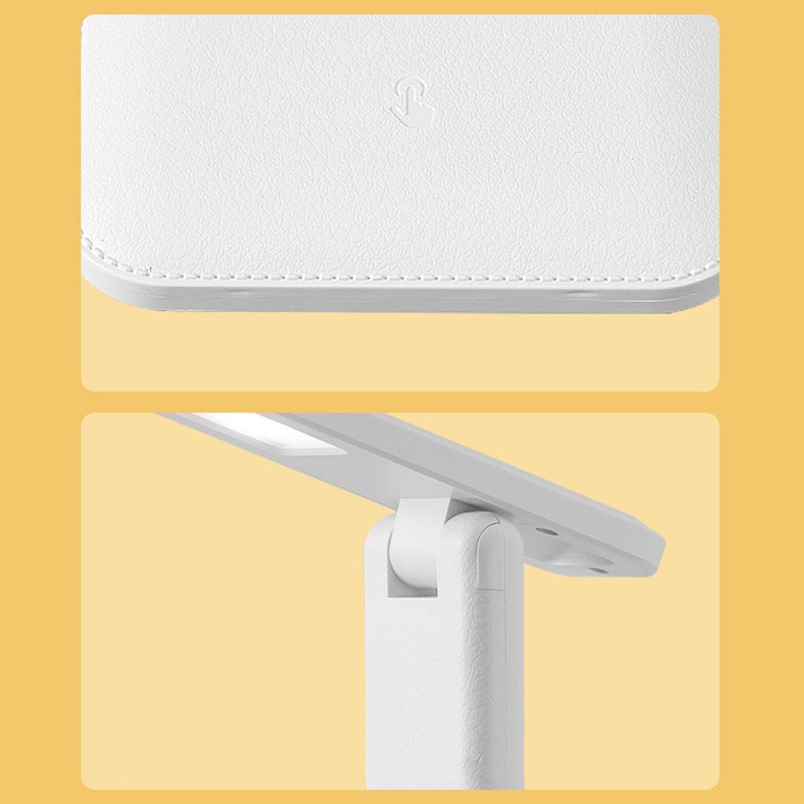 Table Lamp Eye Protection Touch Dimming Plug In 180 Degree Flip Folding Stand Design LED Learning Desk Lamp