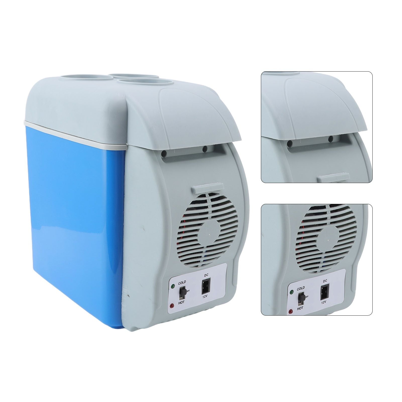 Car Fridge 12V DC Power Supply Cold Warm Dual Use Electric Cooler Summer Refrigeration Portable Mini Car Refrigerator for Cars