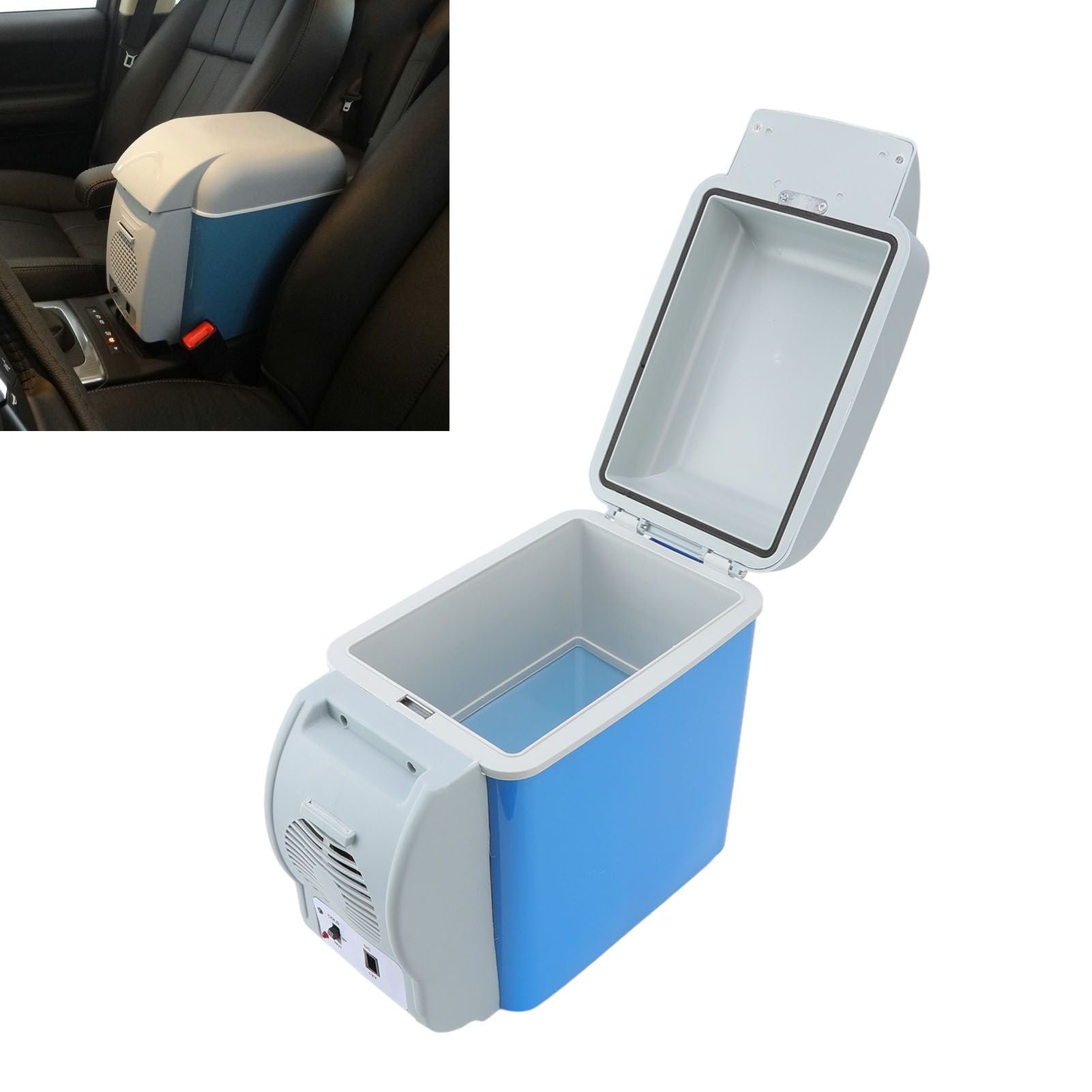 Car Fridge 12V DC Power Supply Cold Warm Dual Use Electric Cooler Summer Refrigeration Portable Mini Car Refrigerator for Cars