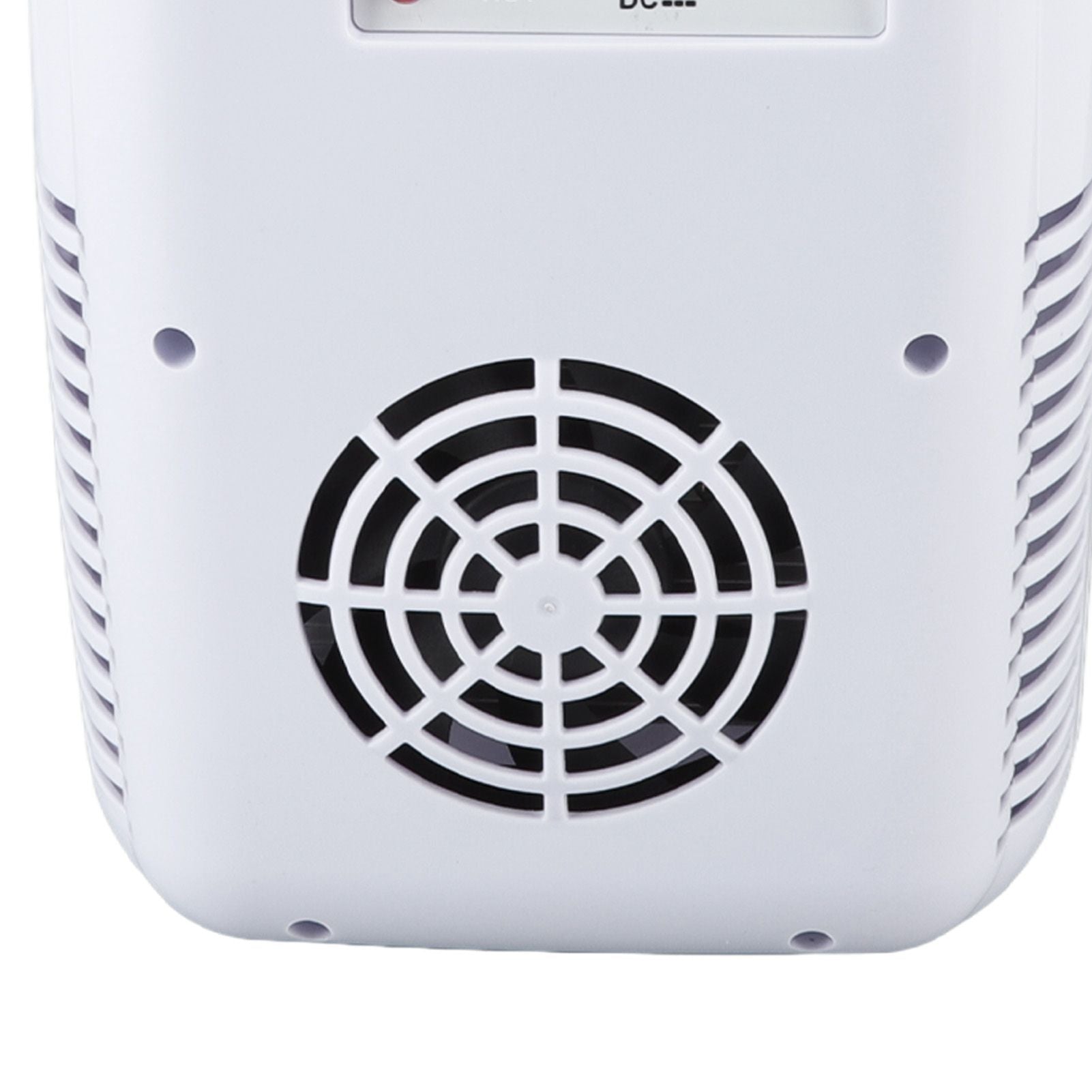 Car Fridge 4 Liters Durable ABS Cosmetic Storage Detachable Partition Portable Mini Fridge for Food Cosmetic Car White
