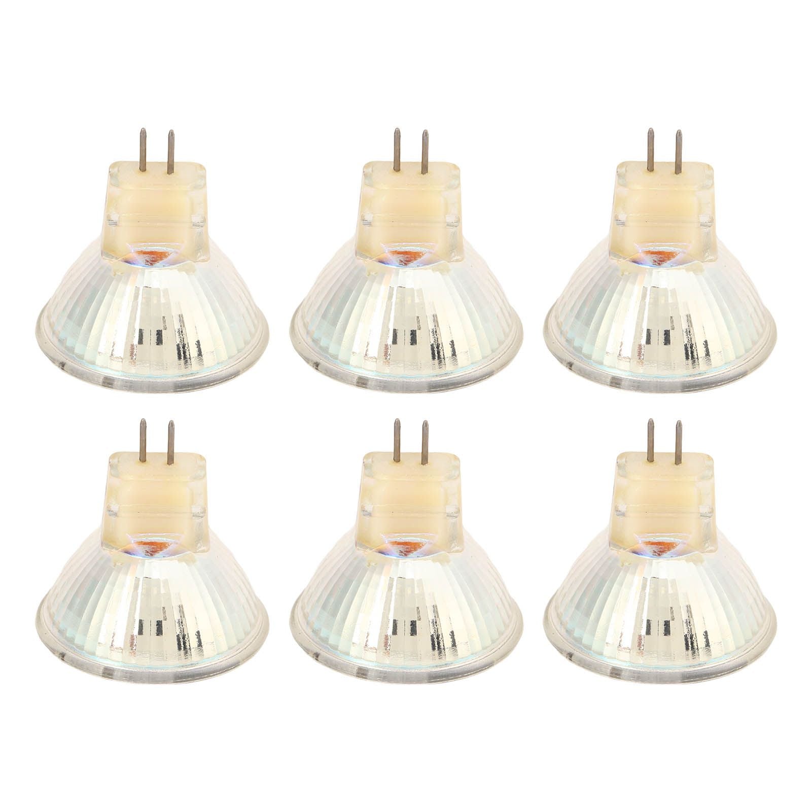 6Pcs GU4 LED Bulb 270LM 15LED Energy Saving Light Bulb MR11 Track Lamp Beads 12V 3W Warm Light 3000K