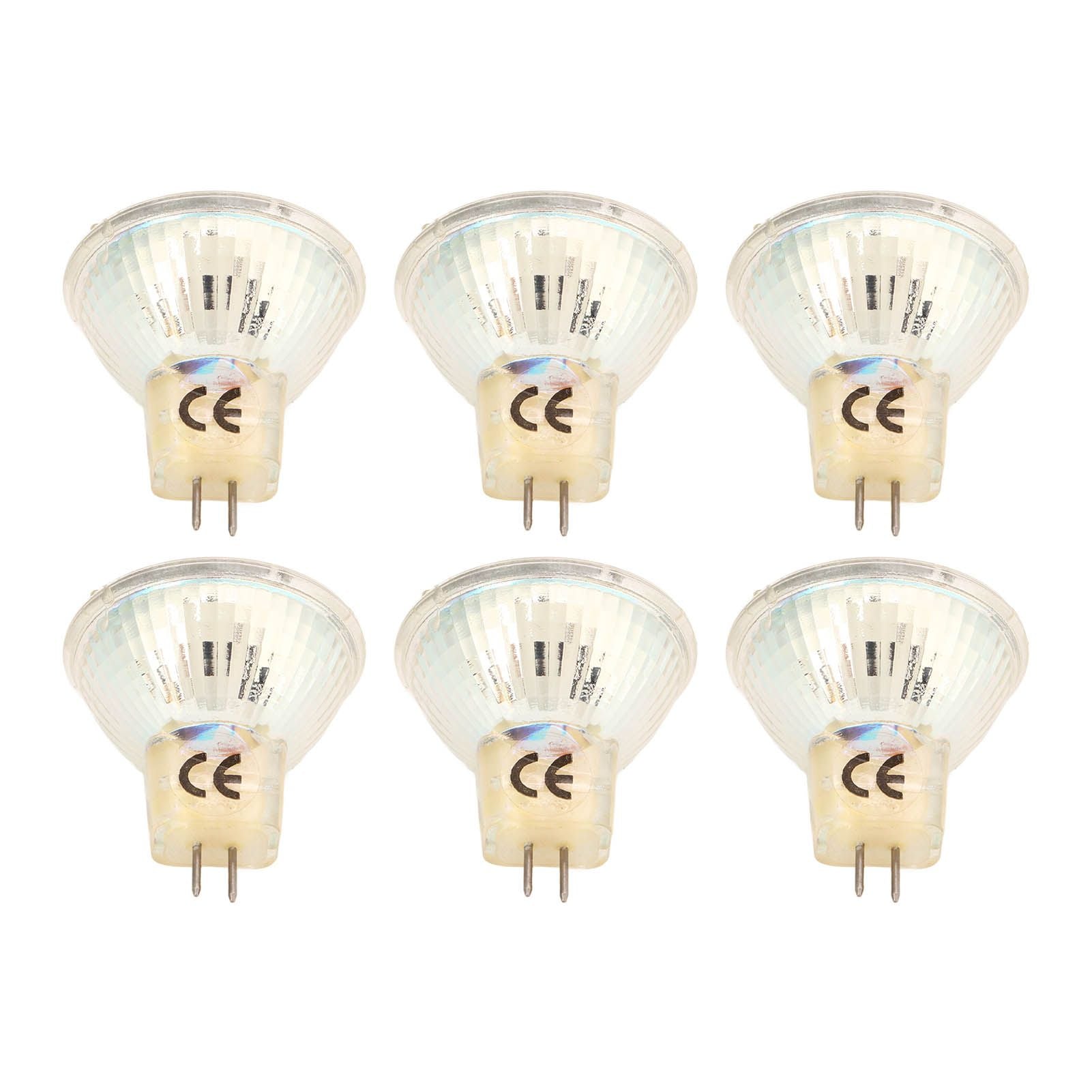 6Pcs GU4 LED Bulb 270LM 15LED Energy Saving Light Bulb MR11 Track Lamp Beads 12V 3W Warm Light 3000K