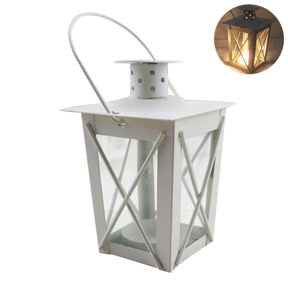 Vintage Metal Mini Decorative Candle Lanterns Tealight Candle Holder Decoration for Birthday Parties Wedding Centerpiece