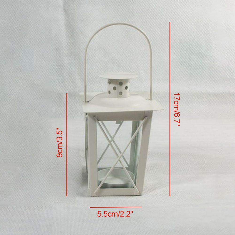 Vintage Metal Mini Decorative Candle Lanterns Tealight Candle Holder Decoration for Birthday Parties Wedding Centerpiece