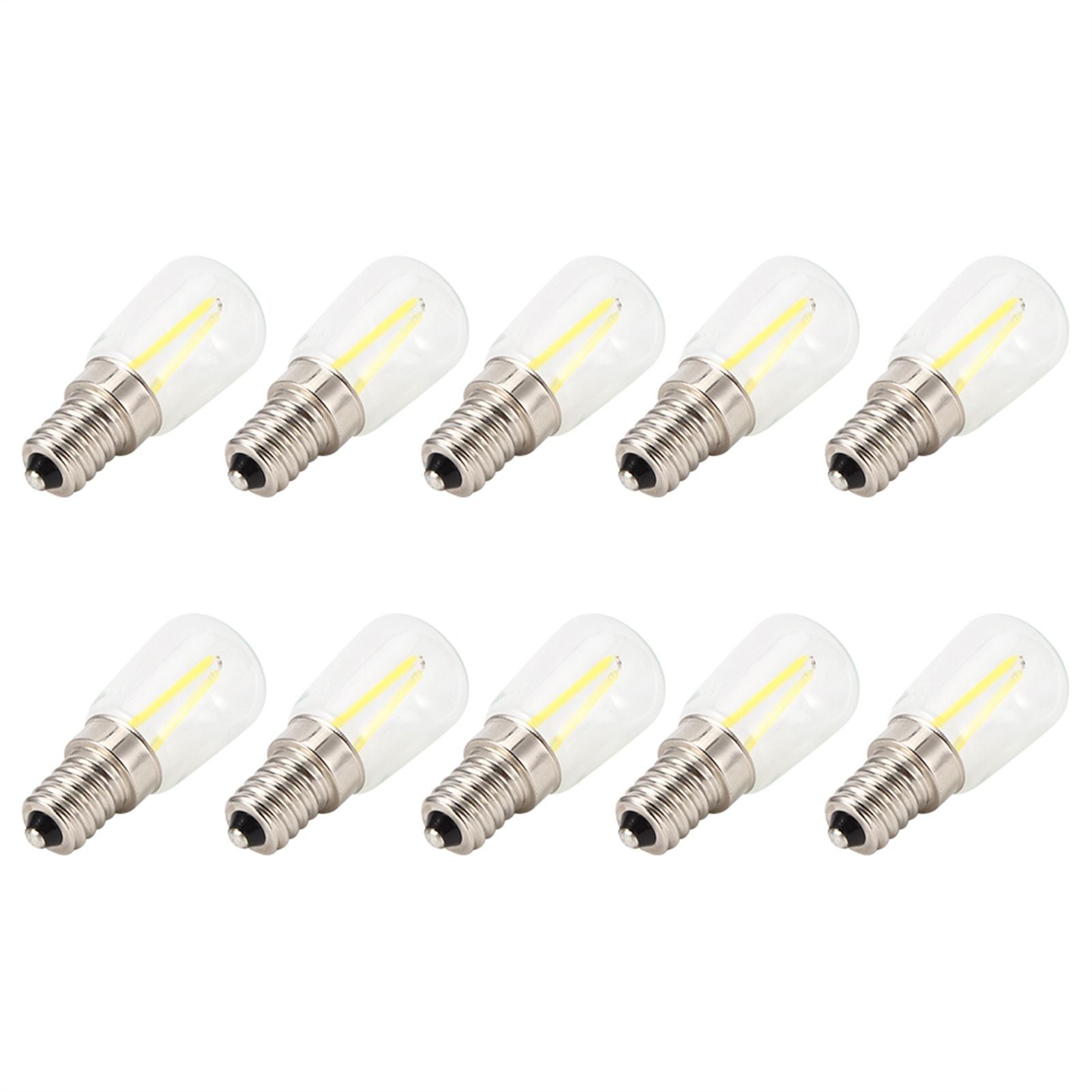 10PCS Mini Dimmable E14 LED Light Bulb 1.5W AC 110V for Chandelier Wall Lamp Home Lighting