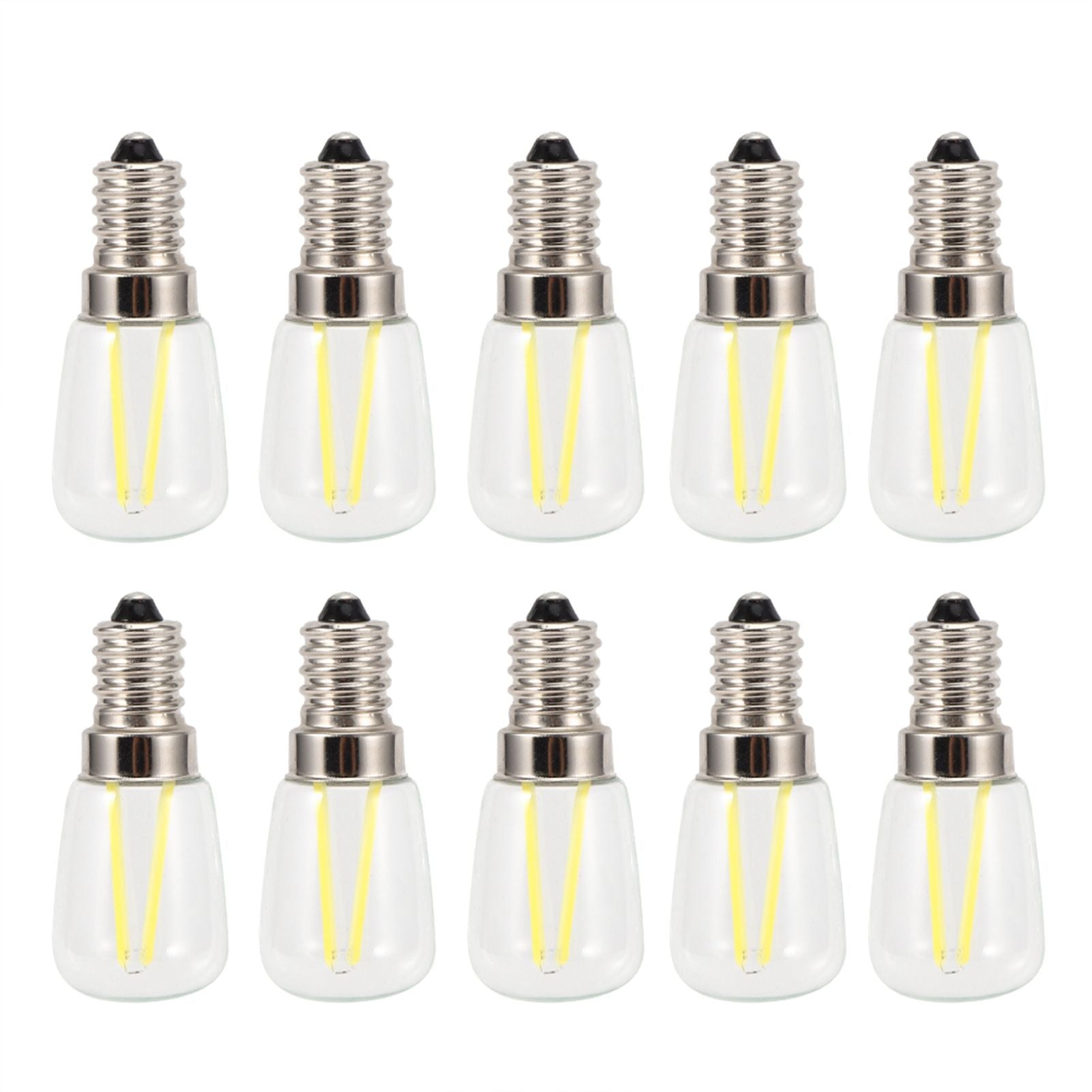 10PCS Mini Dimmable E14 LED Light Bulb 1.5W AC 110V for Chandelier Wall Lamp Home Lighting