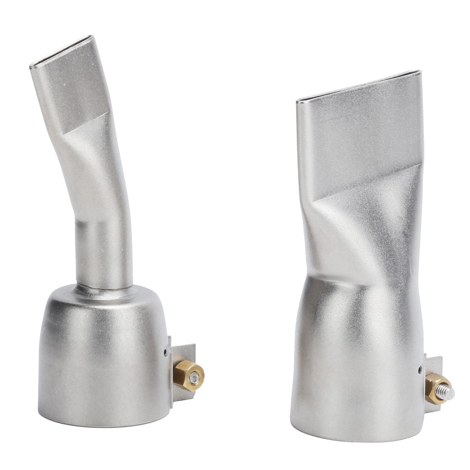 2Pcs Welding Gun Flat Nozzle 20mm Small 40mm Large Tip for Welder Tool Stainless Steel
