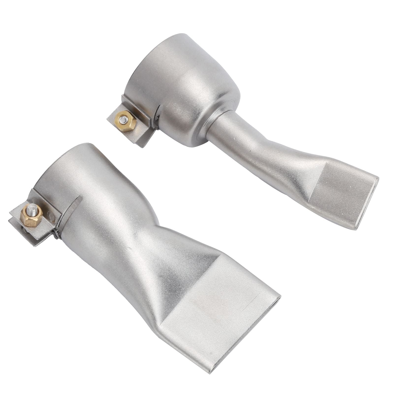2Pcs Welding Gun Flat Nozzle 20mm Small 40mm Large Tip for Welder Tool Stainless Steel