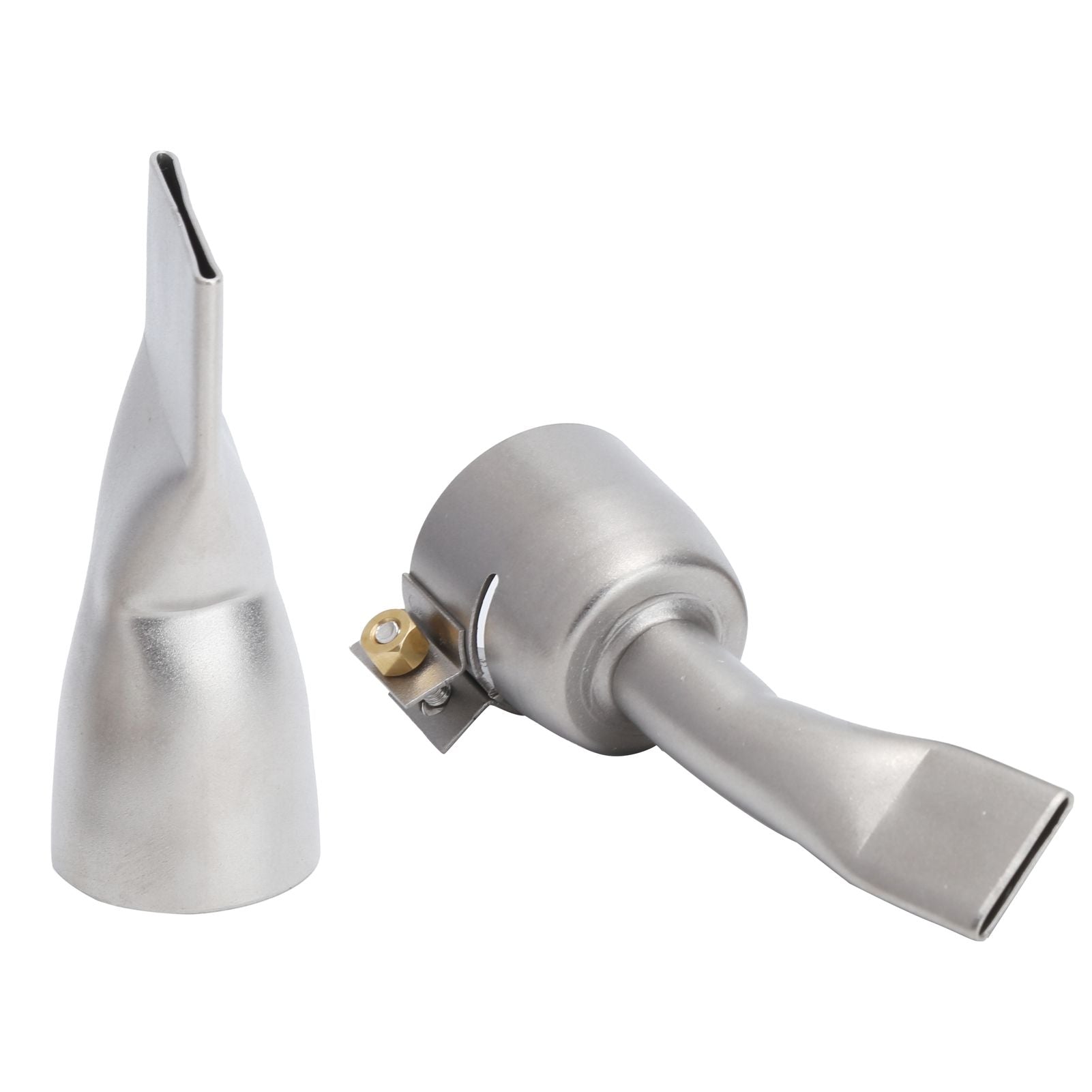 2Pcs Welding Gun Flat Nozzle 20mm Small 40mm Large Tip for Welder Tool Stainless Steel