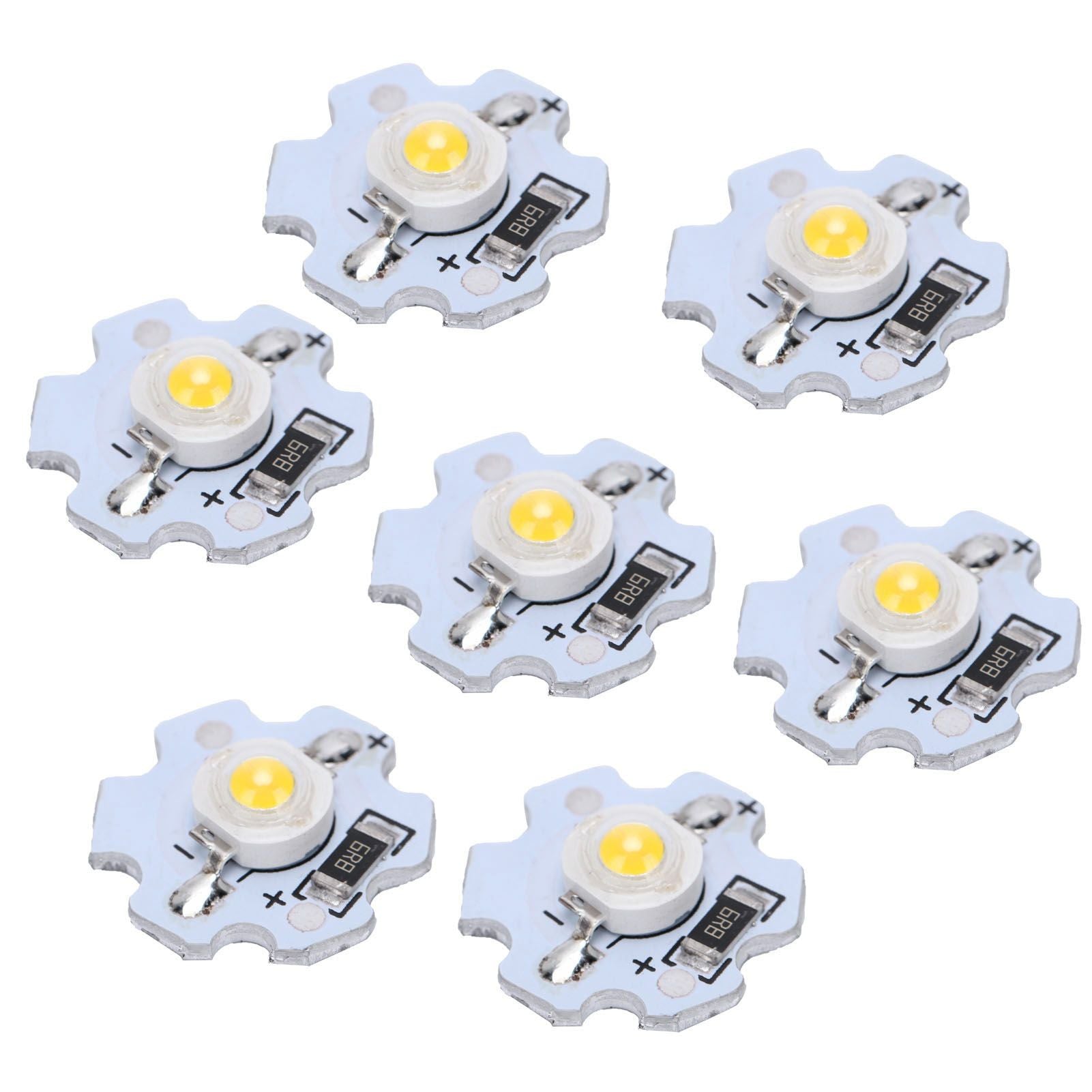 25Pcs 5V LED Chips 200LM 1W High Power LED Lamp Beads for DIY Lighting FixturesNatural Light 4000‑4500K