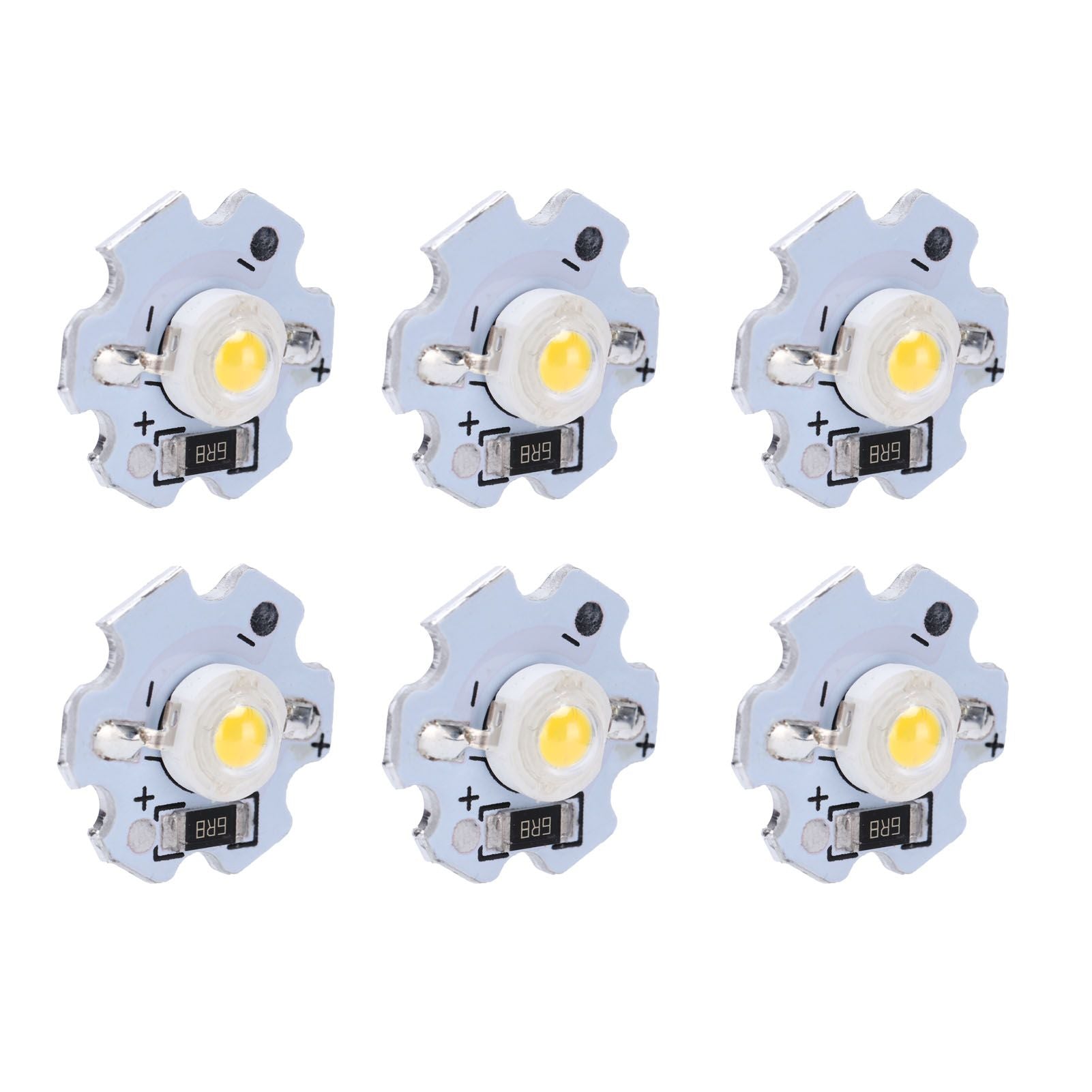 25Pcs 5V LED Chips 200LM 1W High Power LED Lamp Beads for DIY Lighting FixturesNatural Light 4000‑4500K