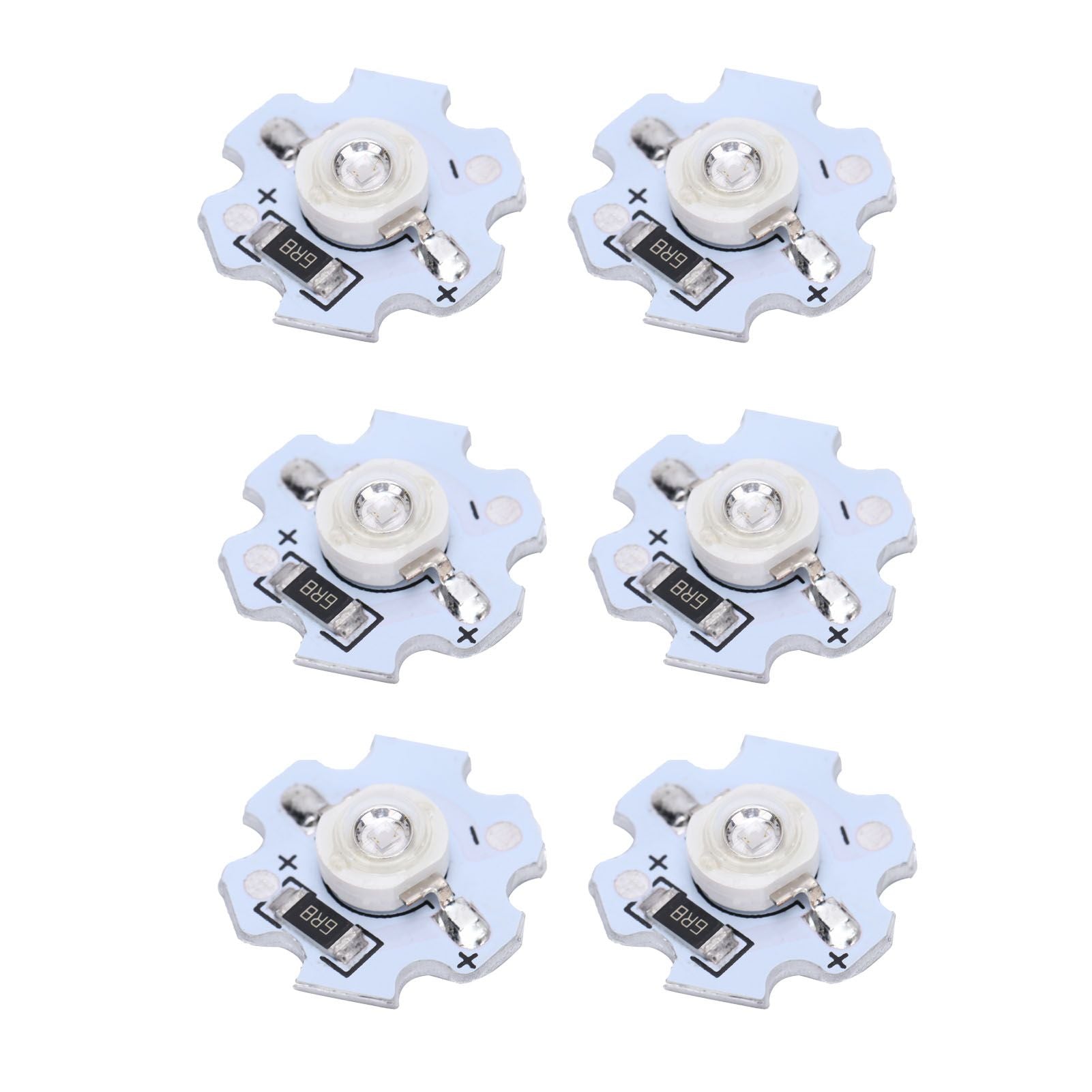 25Pcs 5V LED Chips 200LM 1W High Power LED Lamp Beads for DIY Lighting FixturesUV Light 395‑400NM