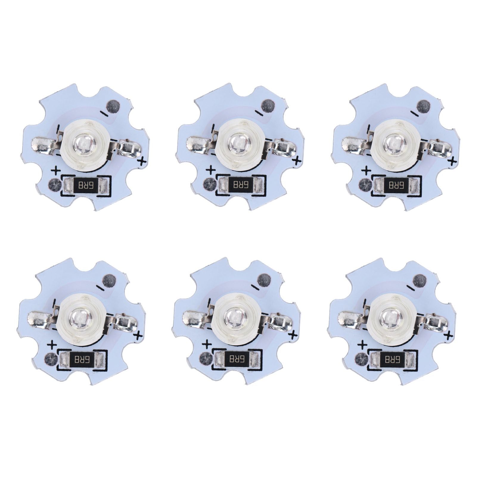 25Pcs 5V LED Chips 200LM 1W High Power LED Lamp Beads for DIY Lighting FixturesUV Light 395‑400NM