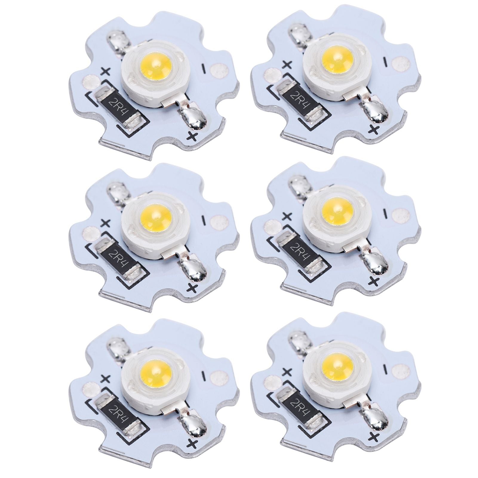 25Pcs 5V LED Chips 200LM 3W High Power LED Lamp Beads for DIY Lighting FixturesNatural Light 4000‑4500K