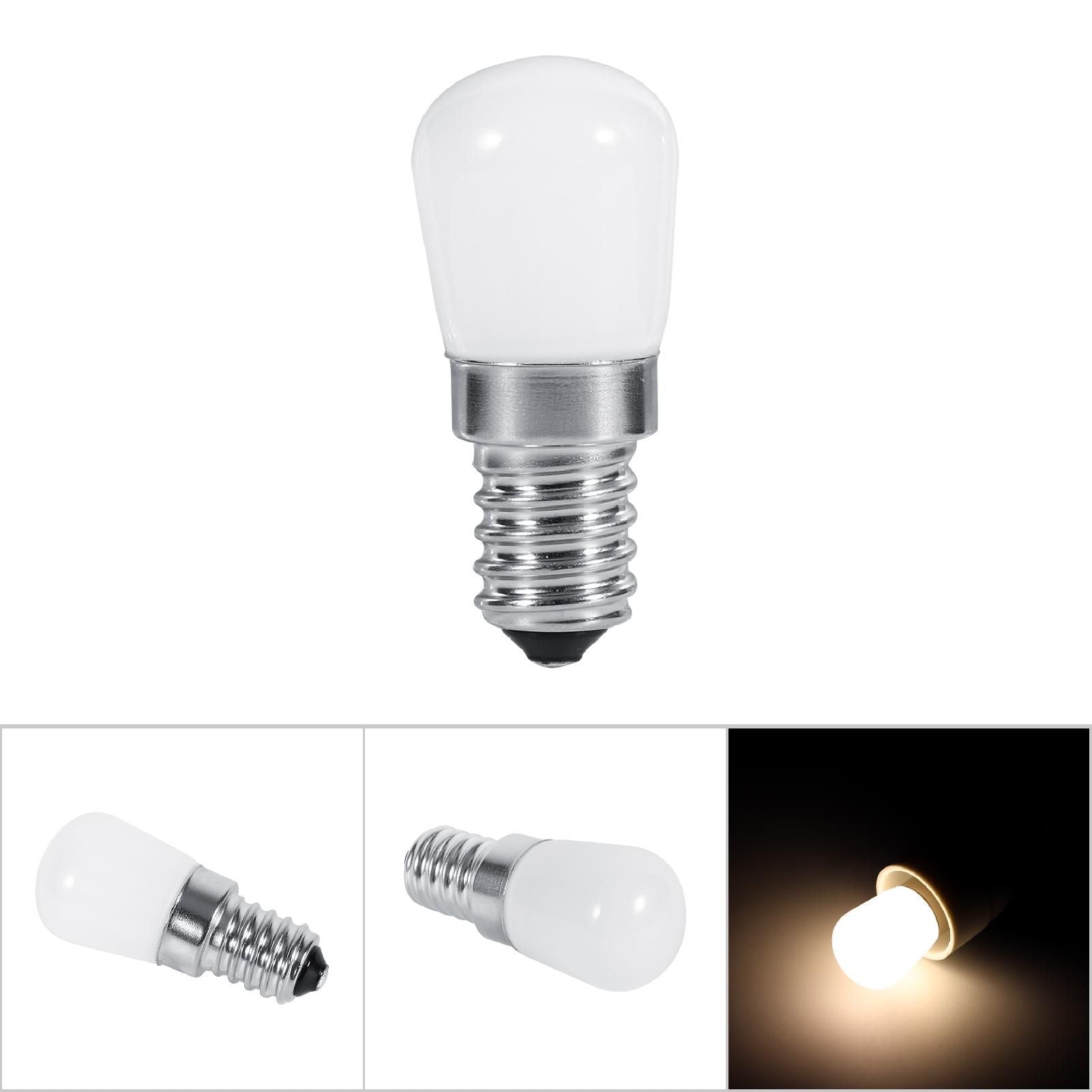 E14 Type 1.5W SMD 2835 Mini Refrigerator Freezer LED Light Lamp Bulb (220V Warm White)
