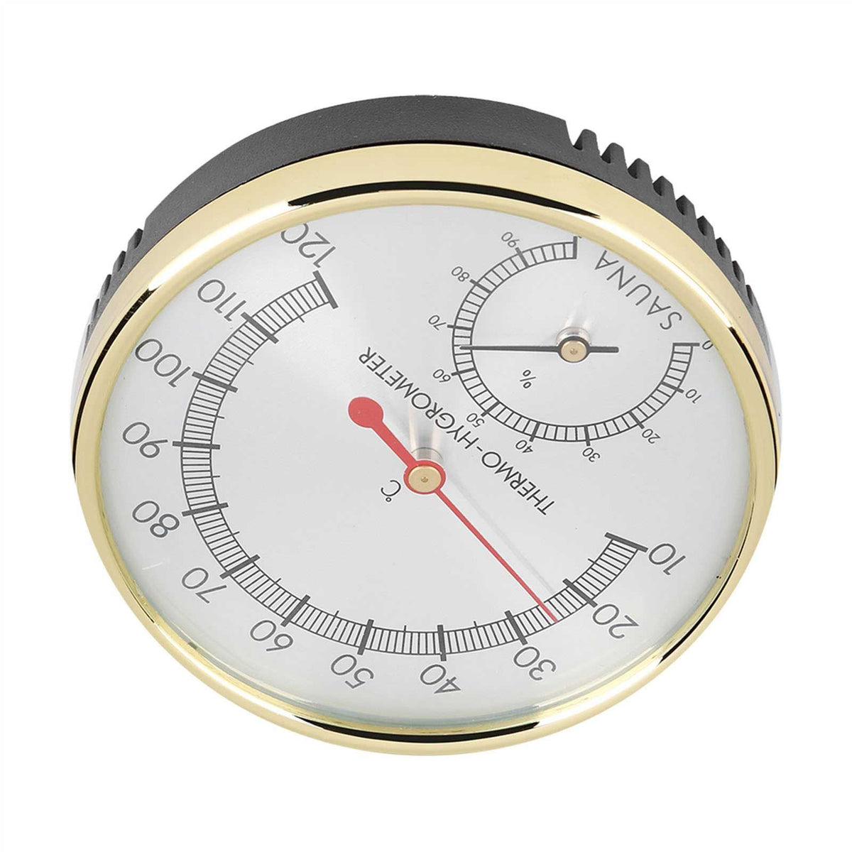 Metal Dial Indoor Thermometer Hygrometer Hygro thermometer Sauna Room Accessory